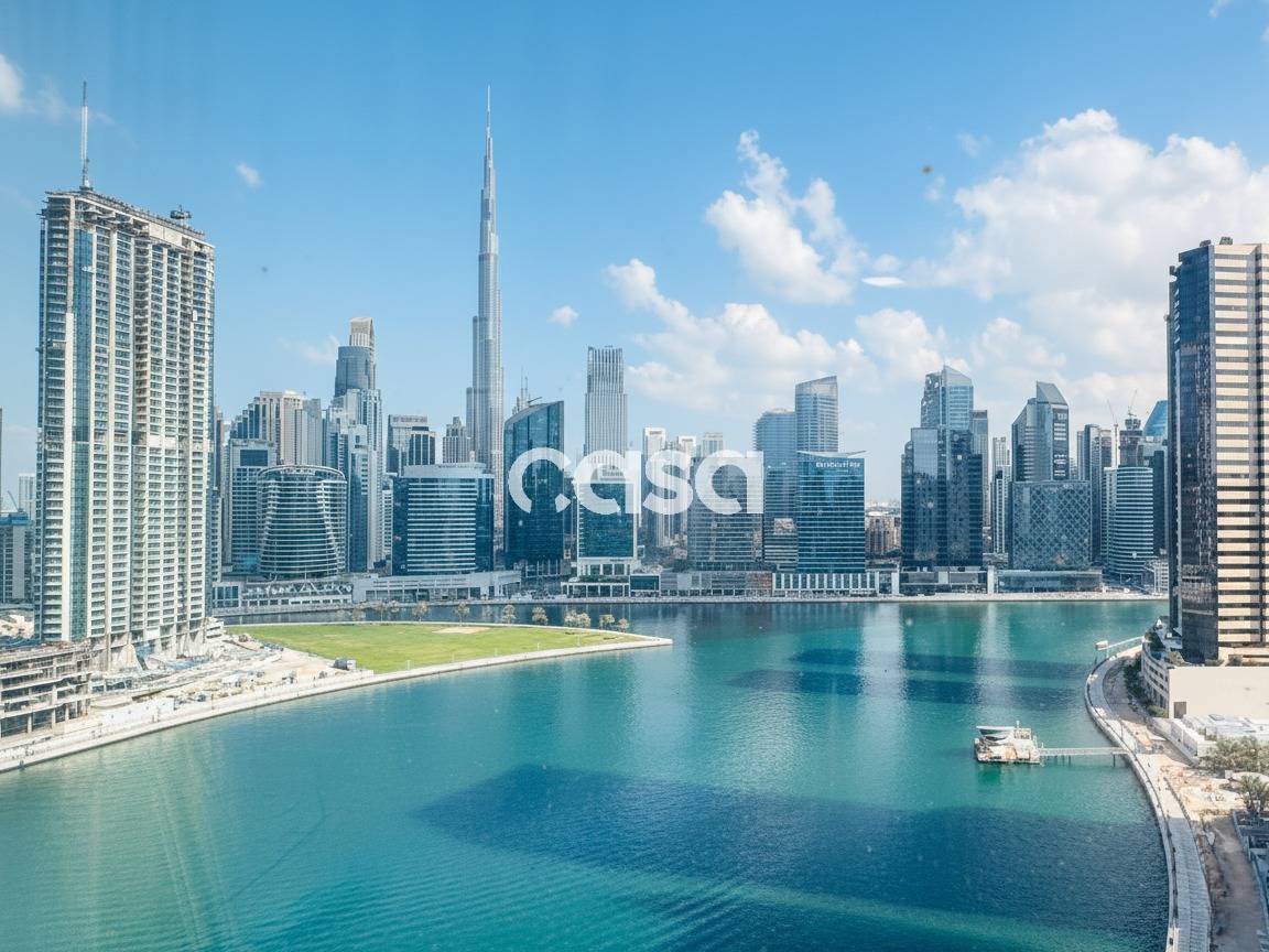 Exclusive | 2 Parking Spot | Burj and Canal View