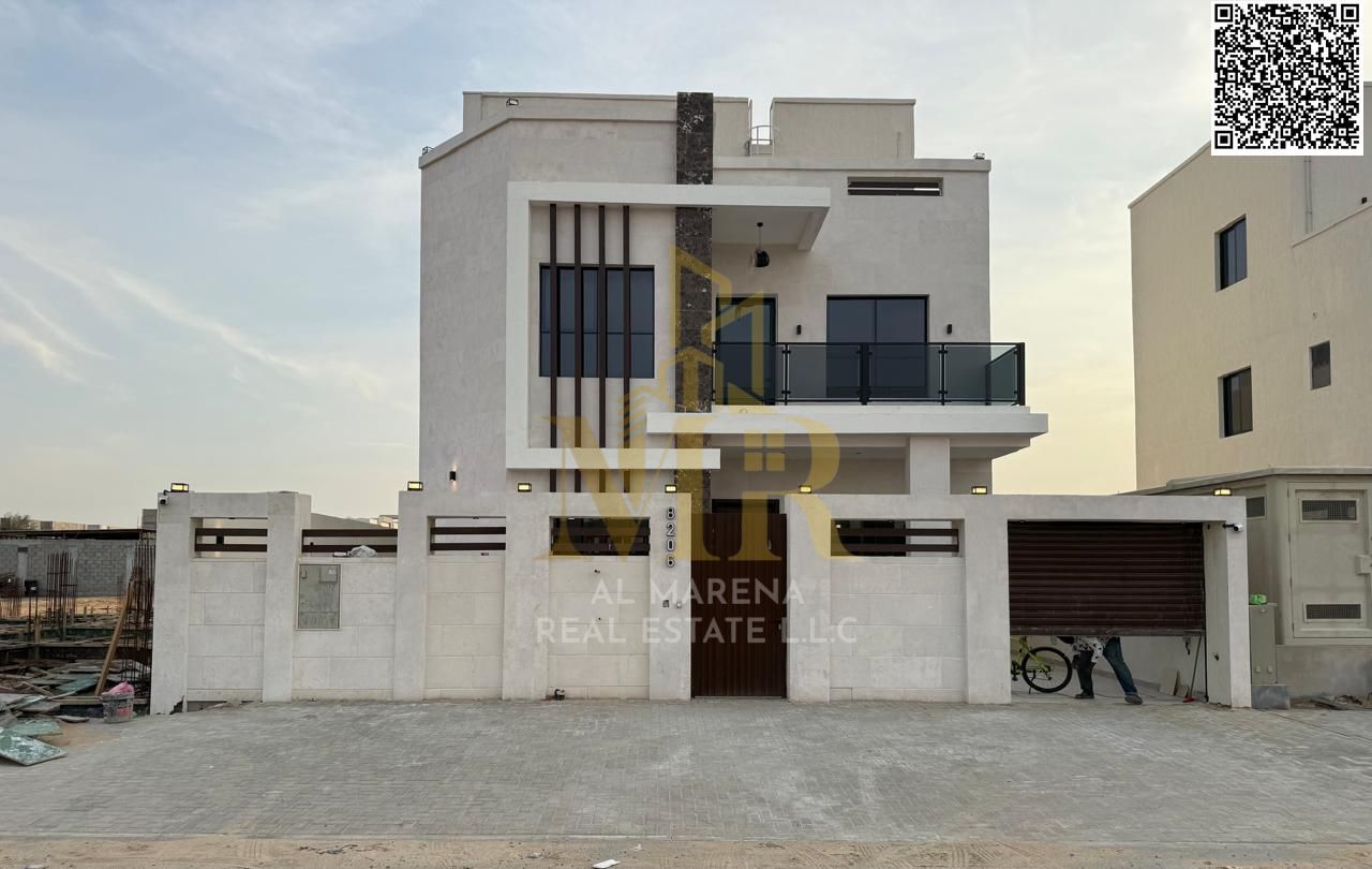 Luxury Villa for Sale in Al Zahya | 7 Master Bedrooms | 3100 Sq. Ft | Two Floors + Roof | All Utilities Included | AED 2M Negotiable