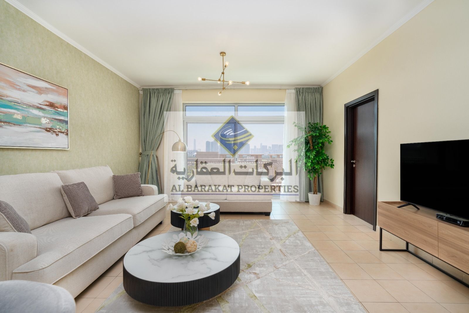 2 Bedroom | Fully Furnished | Partial Canal & Golf Course View | UNA Tower – The Greens
