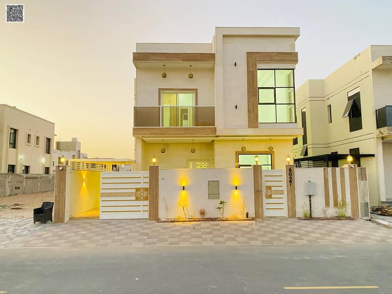 Modern villa with a price including electricity and water, negotiable