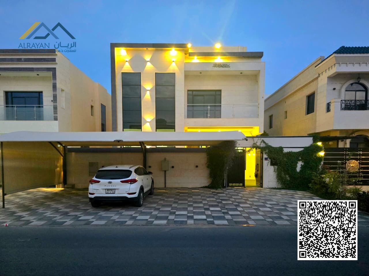 A unique residential opportunity: a luxurious villa for sale, fully furnished with electricity, water, and air conditioning, featuring exquisite finis