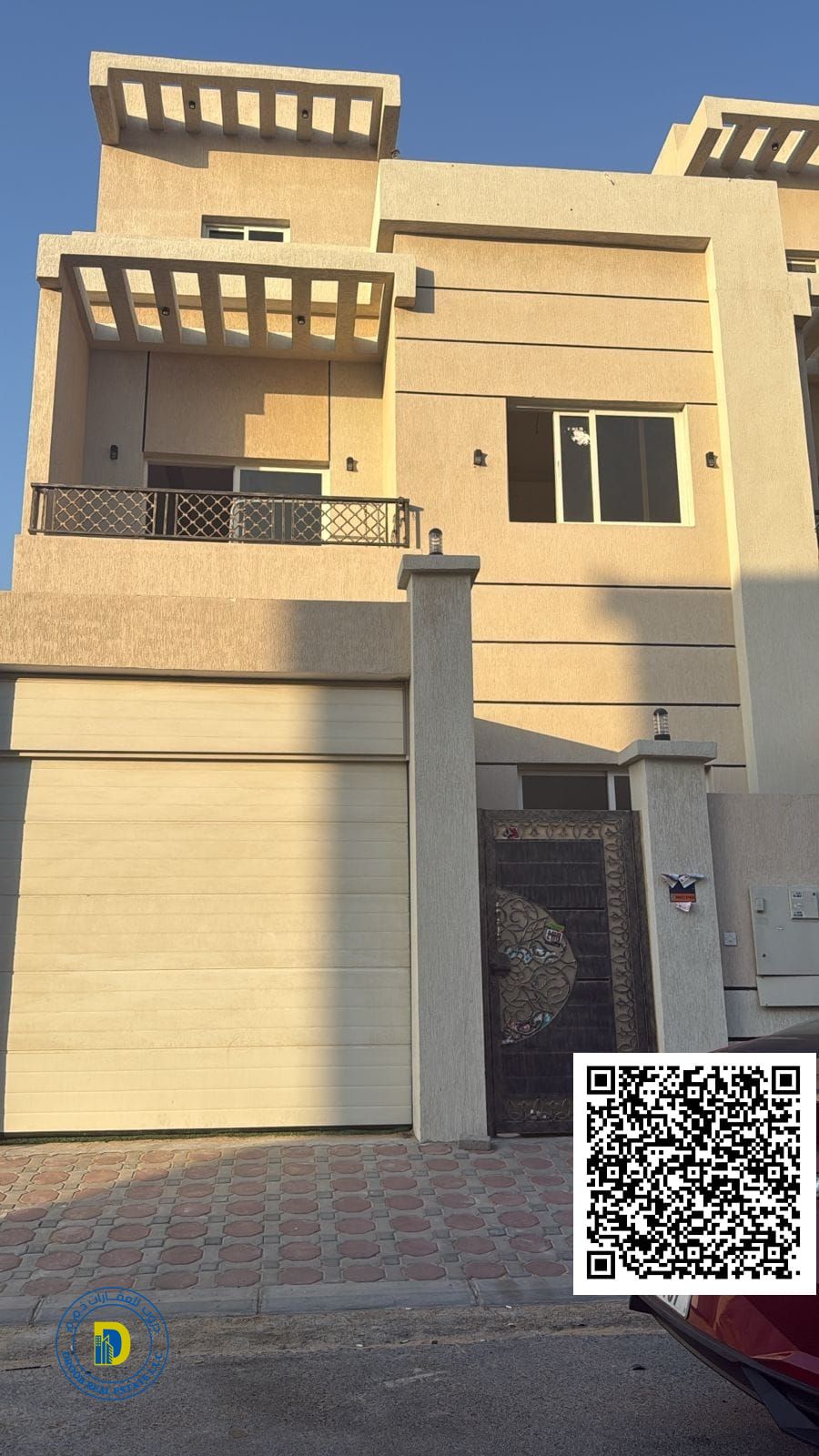 Luxury villa for rent in Al Zahia, 4 bedrooms and roof, strategic location