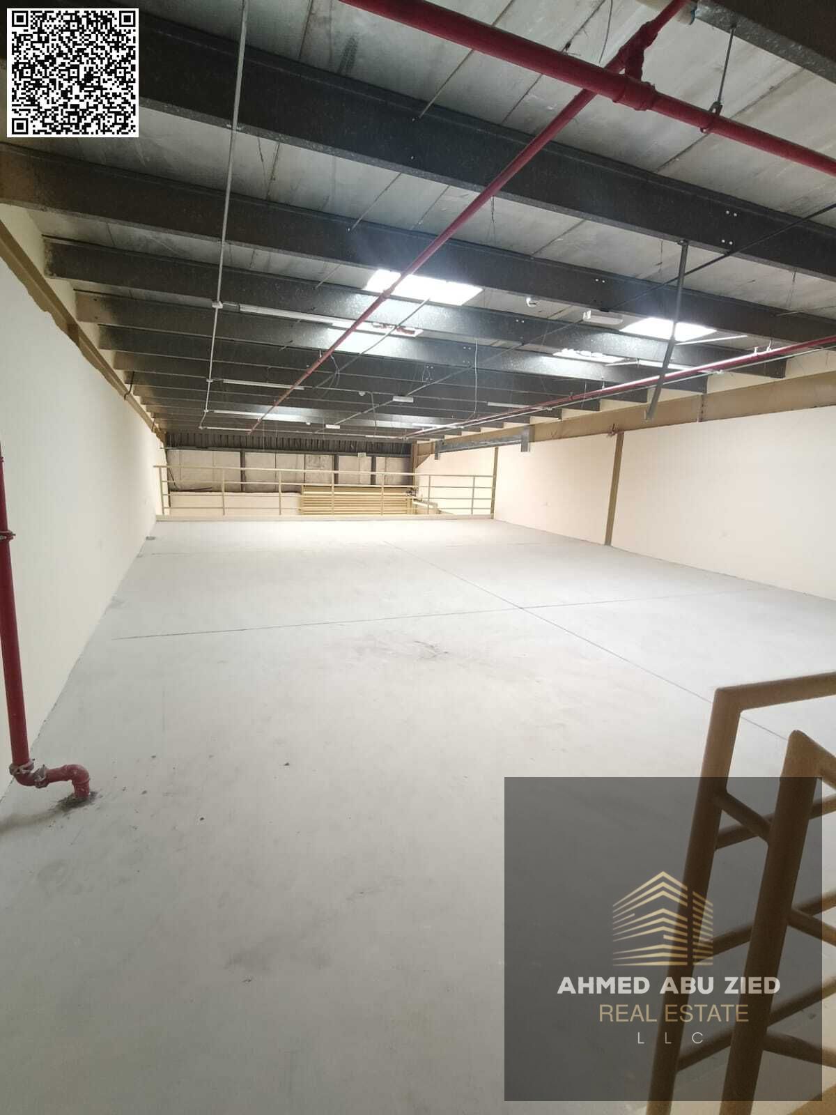 6 Warehouses for Annual Rent in Al Jurf Industrial 1 | 3000 sq ft | Ready Mezzanine | Main Road Access | Near Dubai & Sharjah Exit | 22 kW Power