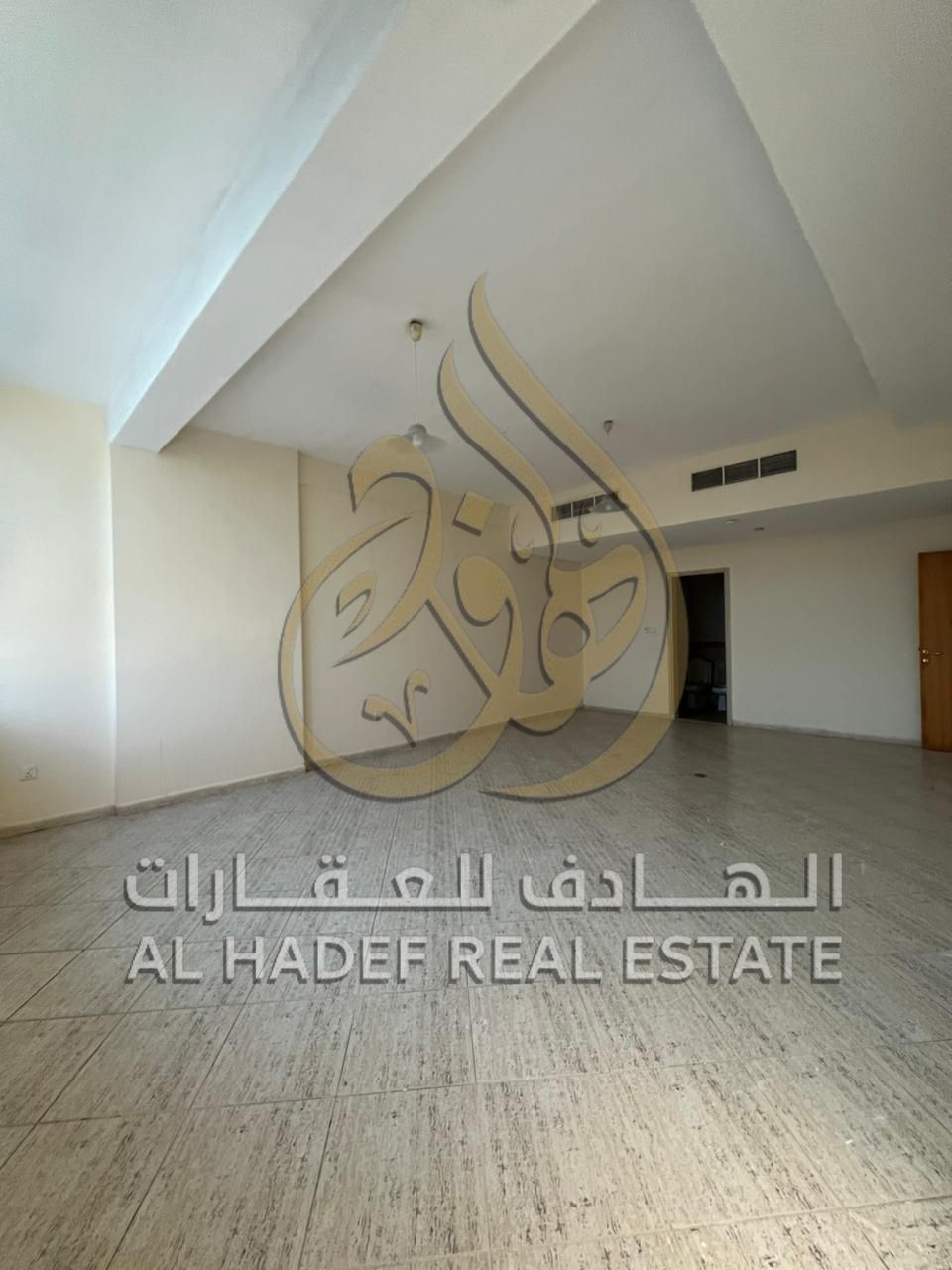 Great rental opportunity in Sharjah, 2-bedroom apartment with maid’s room, spacious layout, 2 bathrooms with view, landlord-paid AC and maintenance, 4