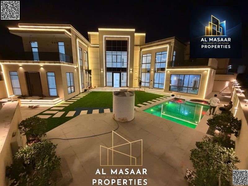 Luxury smart home with resort-style design - 10,300 sq ft plot | Freehold for all nationalities | Includes swimming pool, jacuzzi, sauna, and elevator