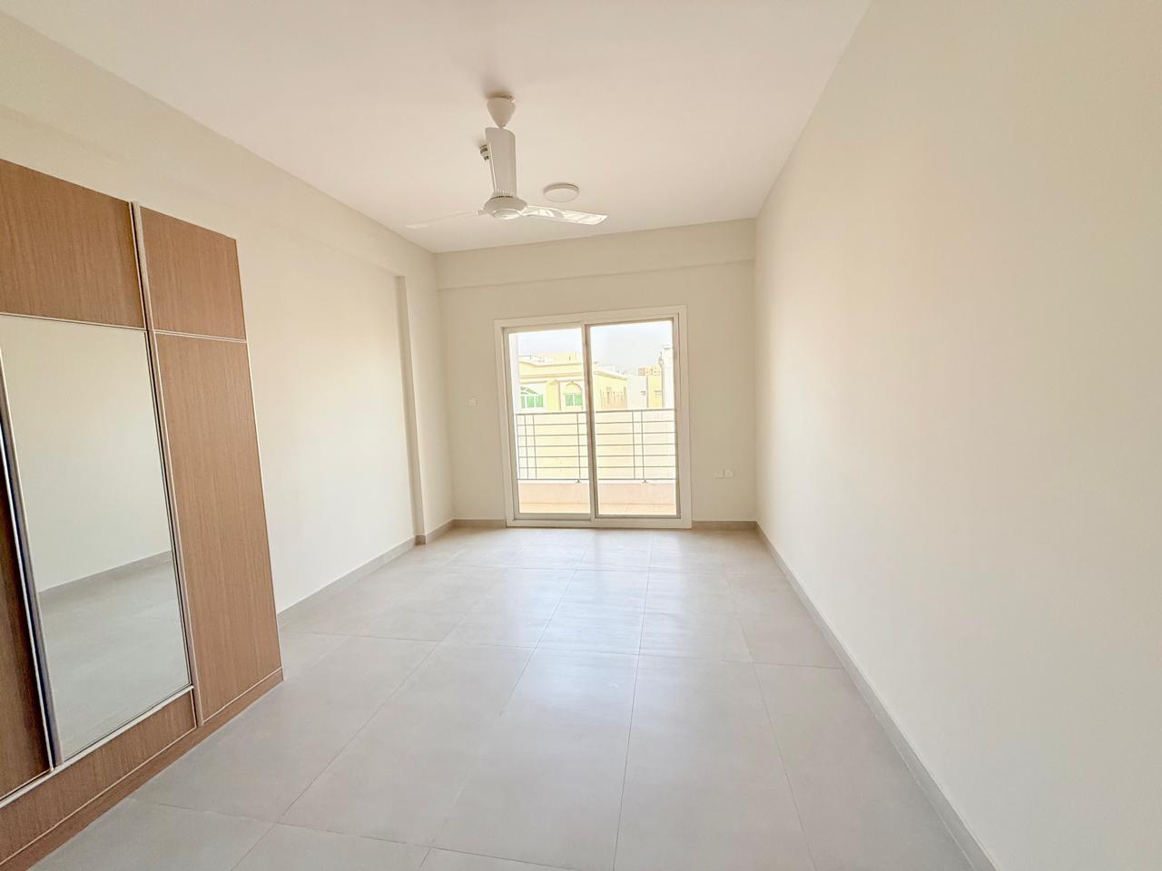 Like brand new lavish 1bhk available in New Muwaileh with 2 washroom