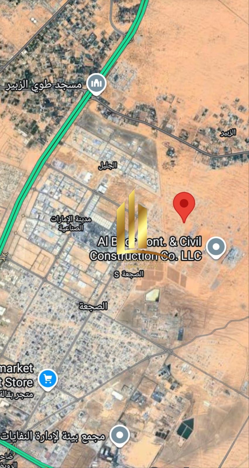 Industrial Land for Sale in Al Saja’a Old Industrial – Compensation Area 10700 sqft GCC Ownership – Sharjah
