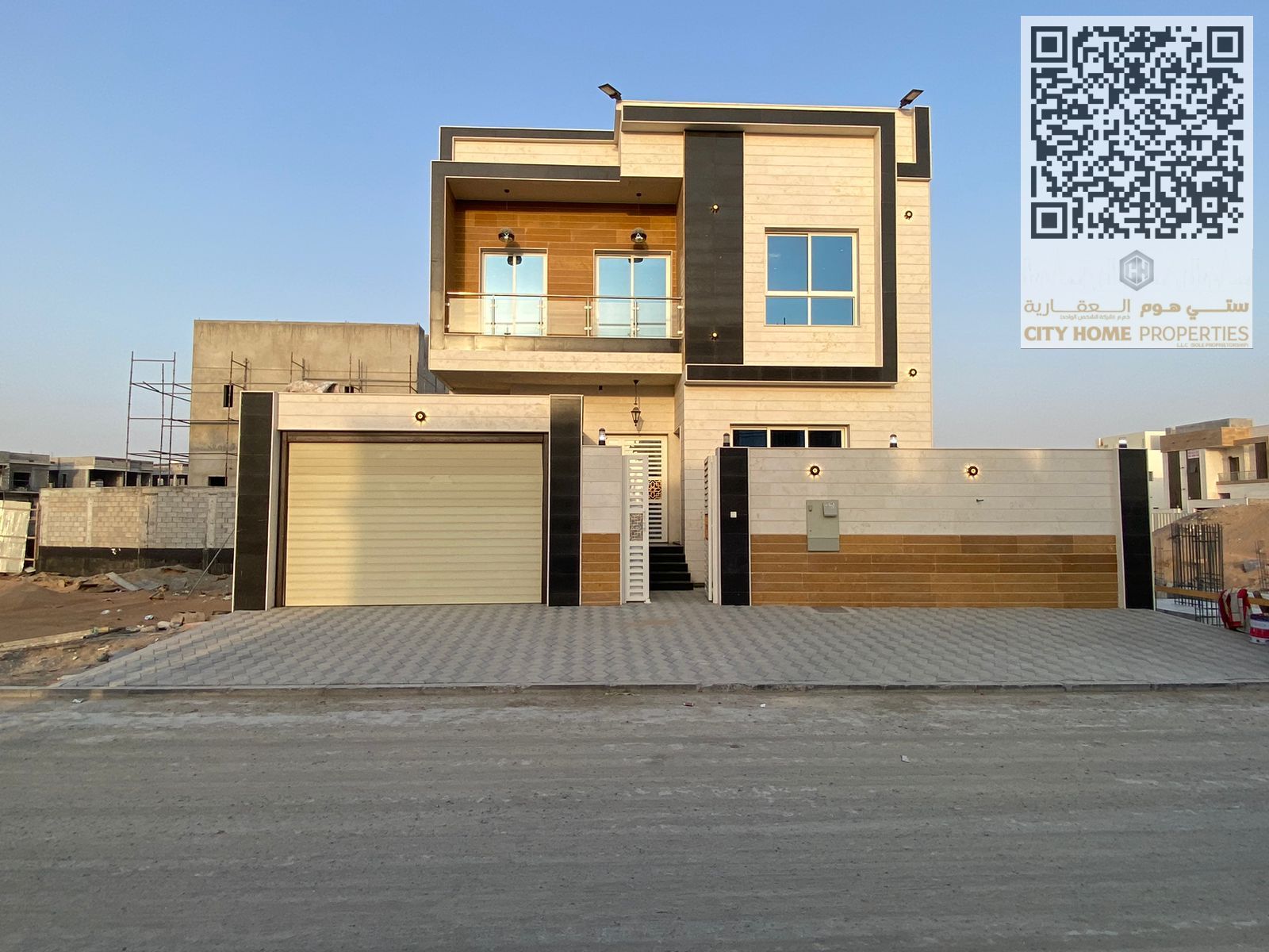 Special Price for One-Time Payment | Modern Villa for Rent in Al Yasmeen – Ajman • 6 master bedrooms with built-in wardrobes • 8 bathrooms