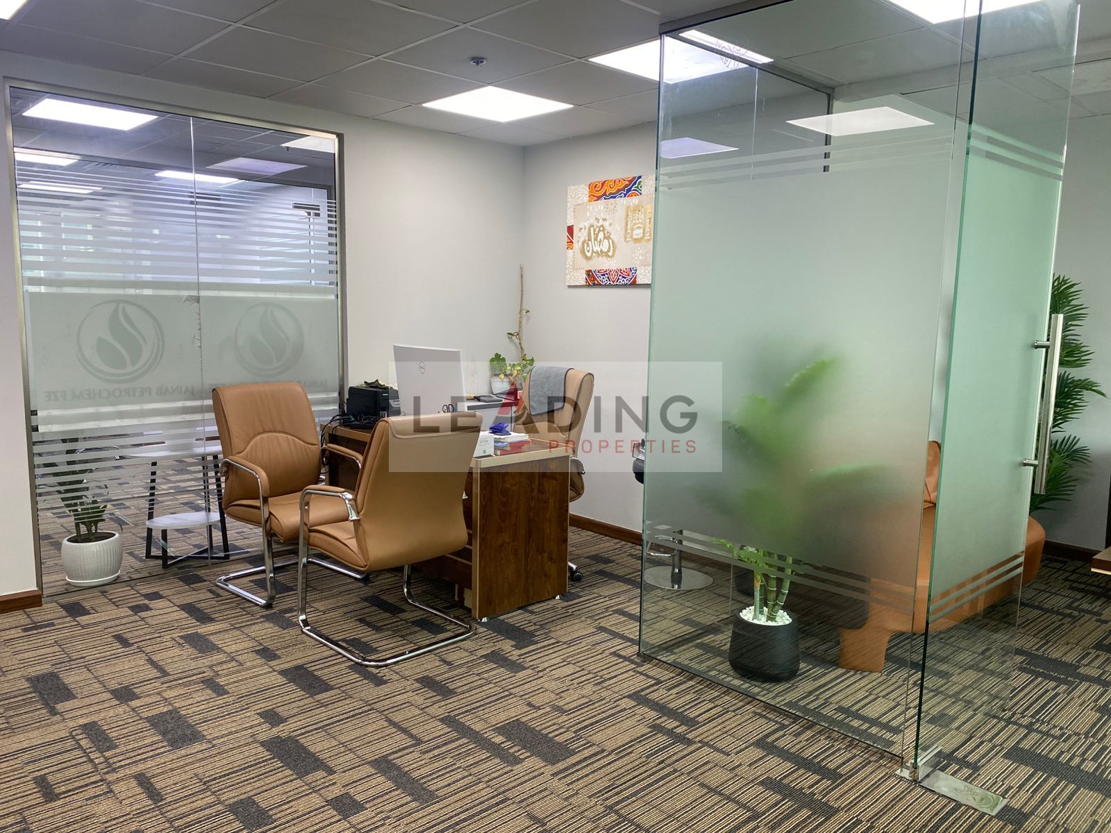 Fully furnished /Highest Quality / ONE GLASS PARTITION