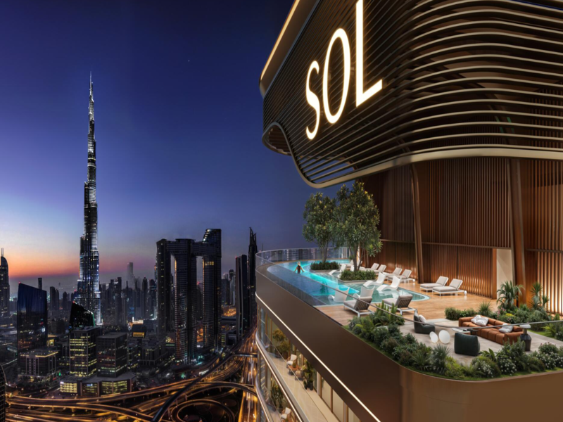burj khalifa view \ 40\60 mortgage \ Grade A Offices