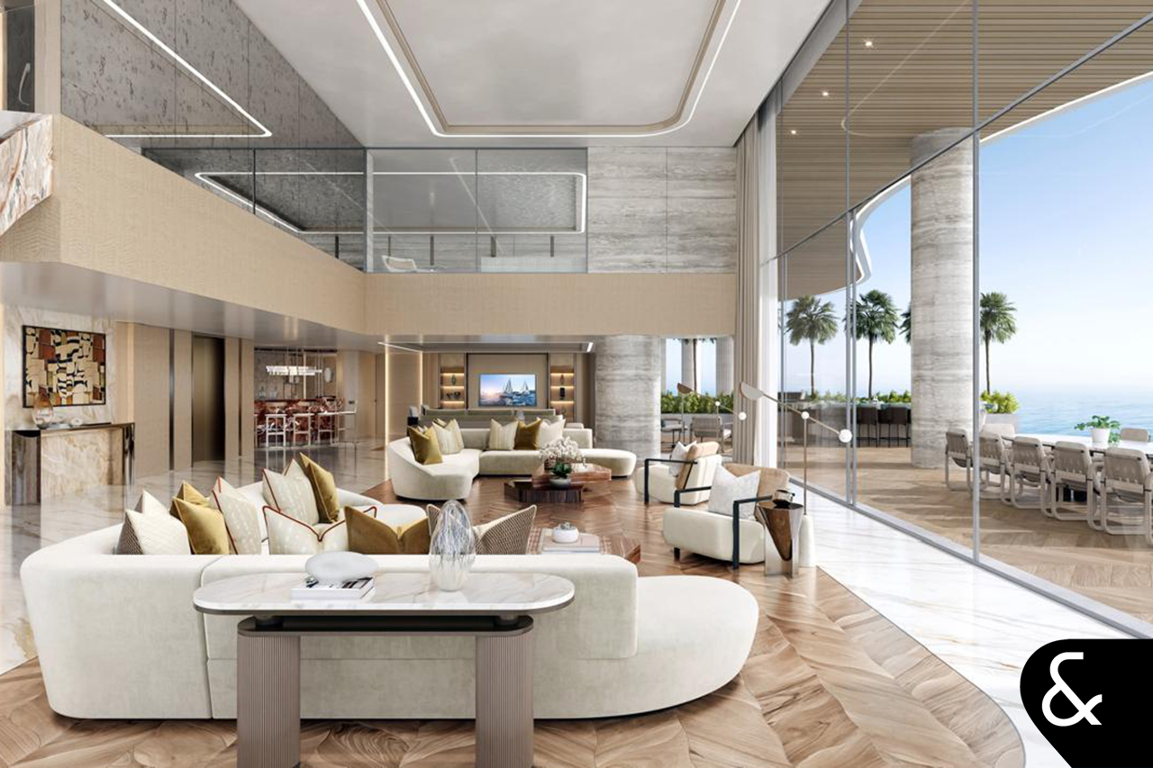 Huge Luxury Penthouse, Best Views on the Palm