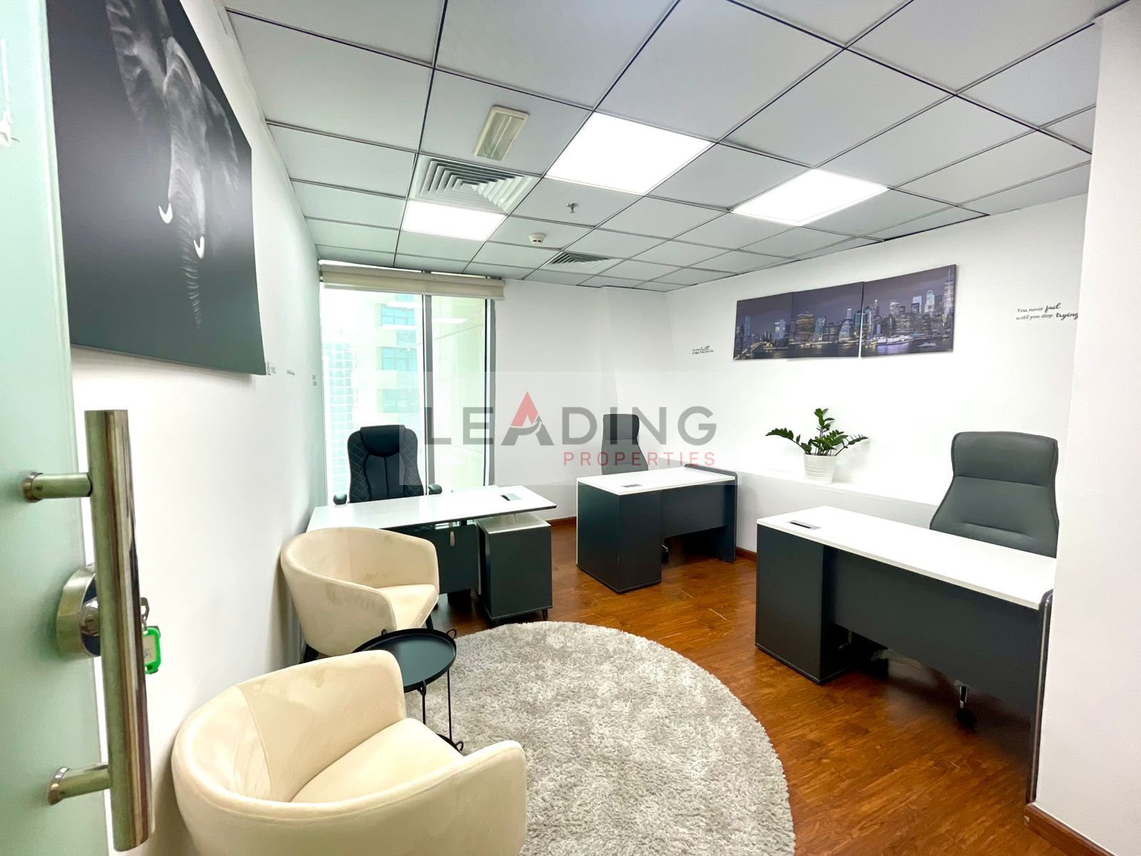 250 SQFT Office | View | Furnished | Business Bay.