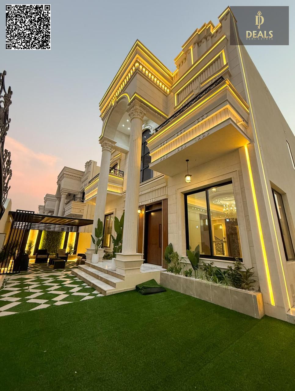 Luxury Classic Villa | VIP Finishing | 6 Master Bedrooms | Private Garden