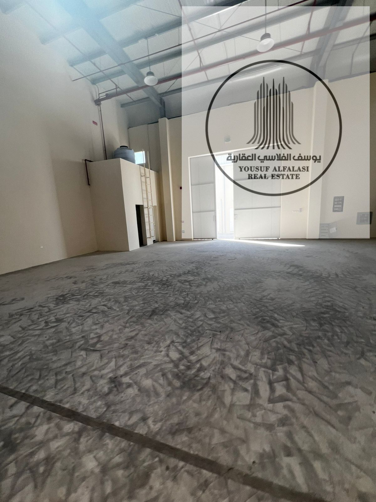 Warehouse for rent, area 2505 sq ft, 28 kW electricity