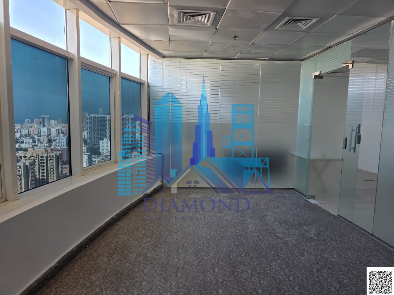 OFFICE BIGGEST SIZE FOR RENT IN HORIZON TOWER AJMAN