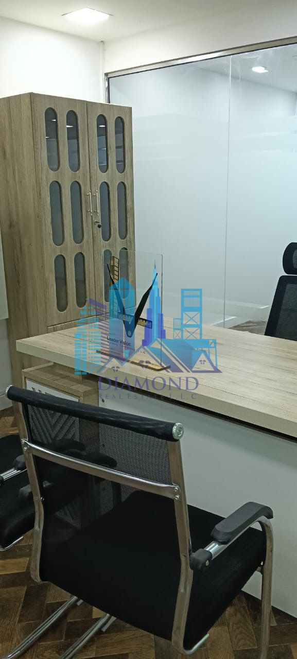 Big size Clean Office with parking for Sale in Falcon Tower's, Ajman.