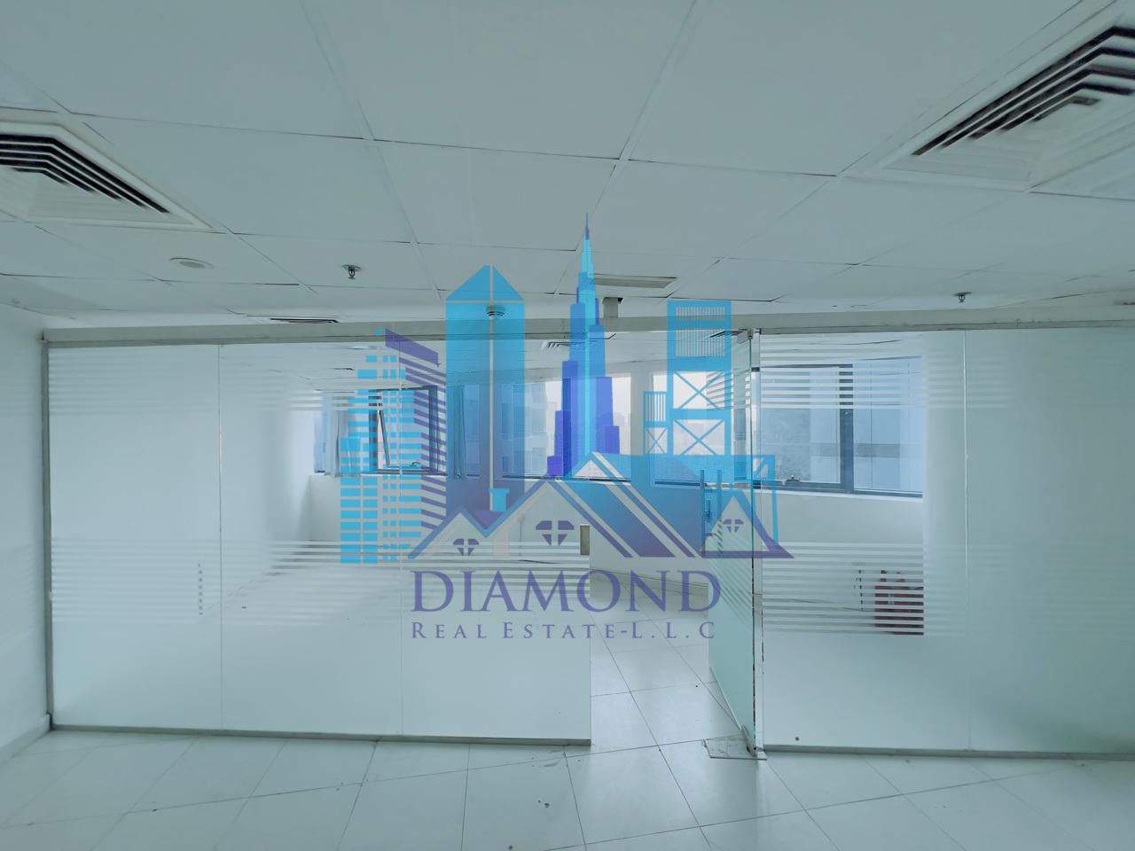 Semi Furnished | Glass Partitioned | High Floor Office For Rent