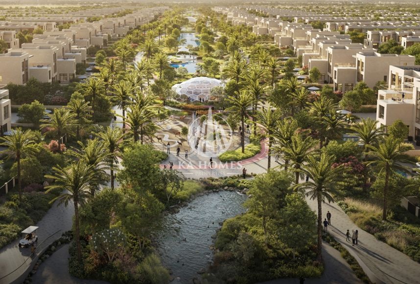 Off-plan villas within a sustainable community focused on comfort and modern living