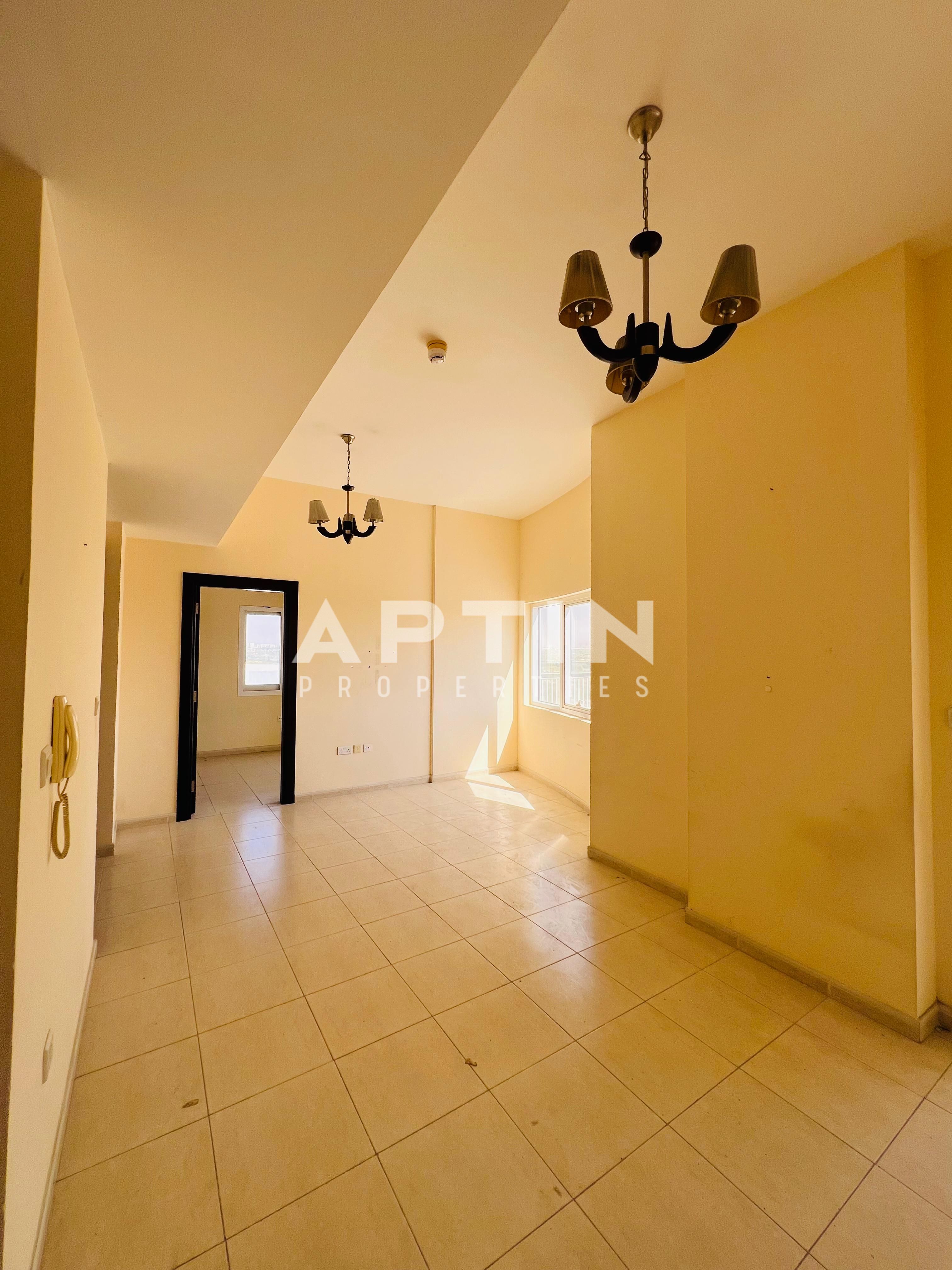 Spacious 1 Bedroom Apartment | Semi-Closed Kitchen | With Balcony