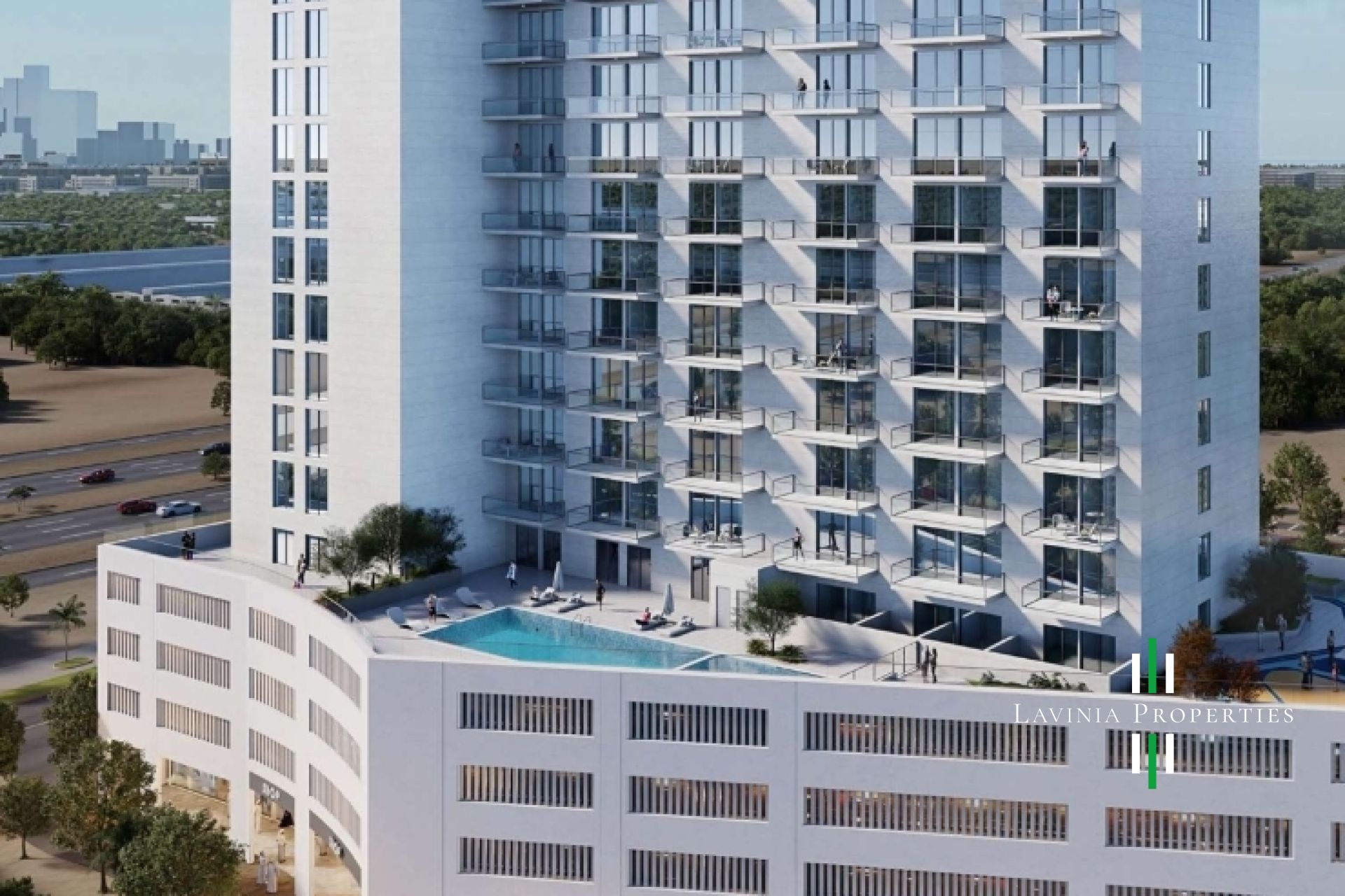 FULLY FURNISHED 1 BHK IN DOWNTOWN JEBEL ALI