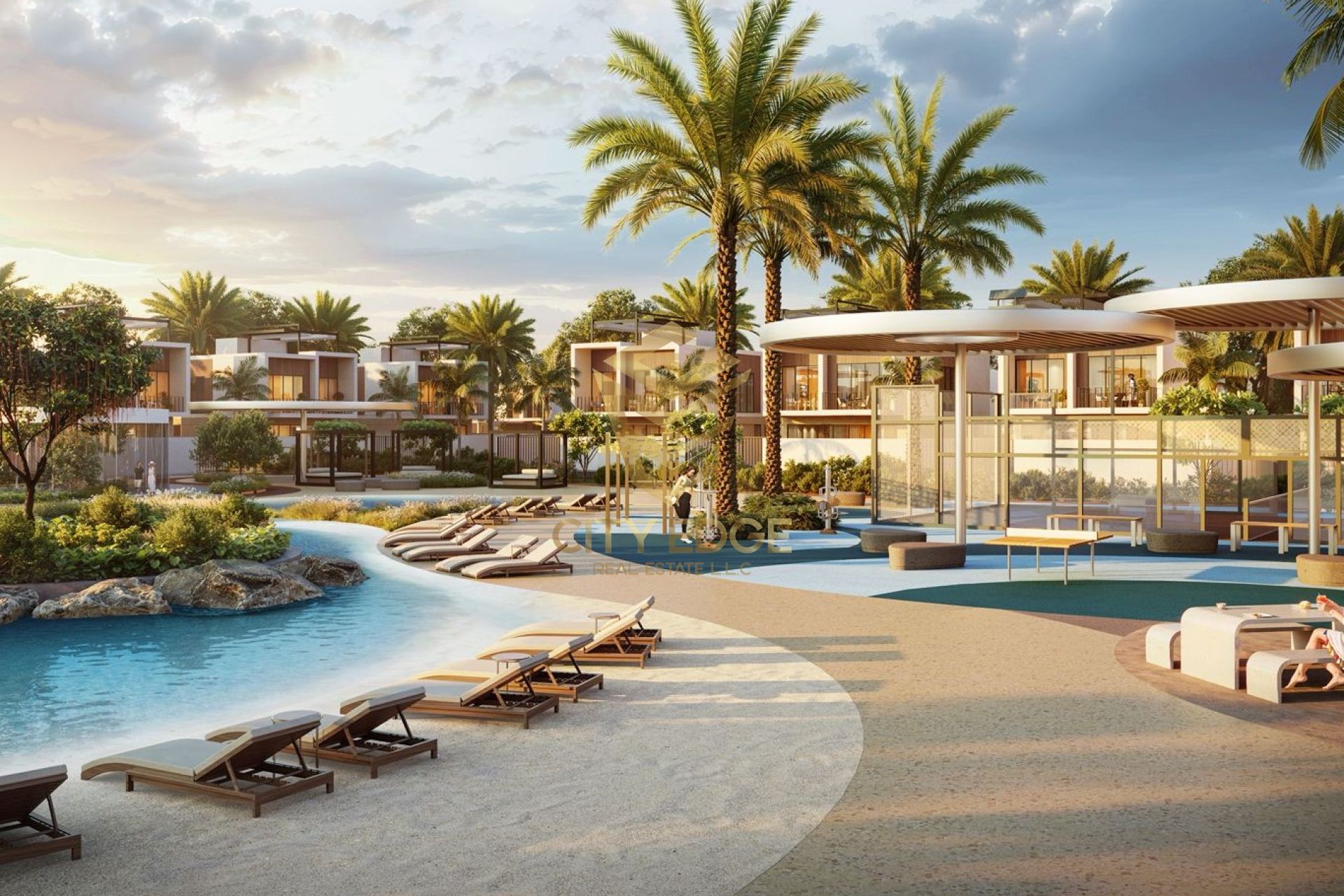 Luxury 4BR Villa – FH–Lagoon View–15 Min To Dubai