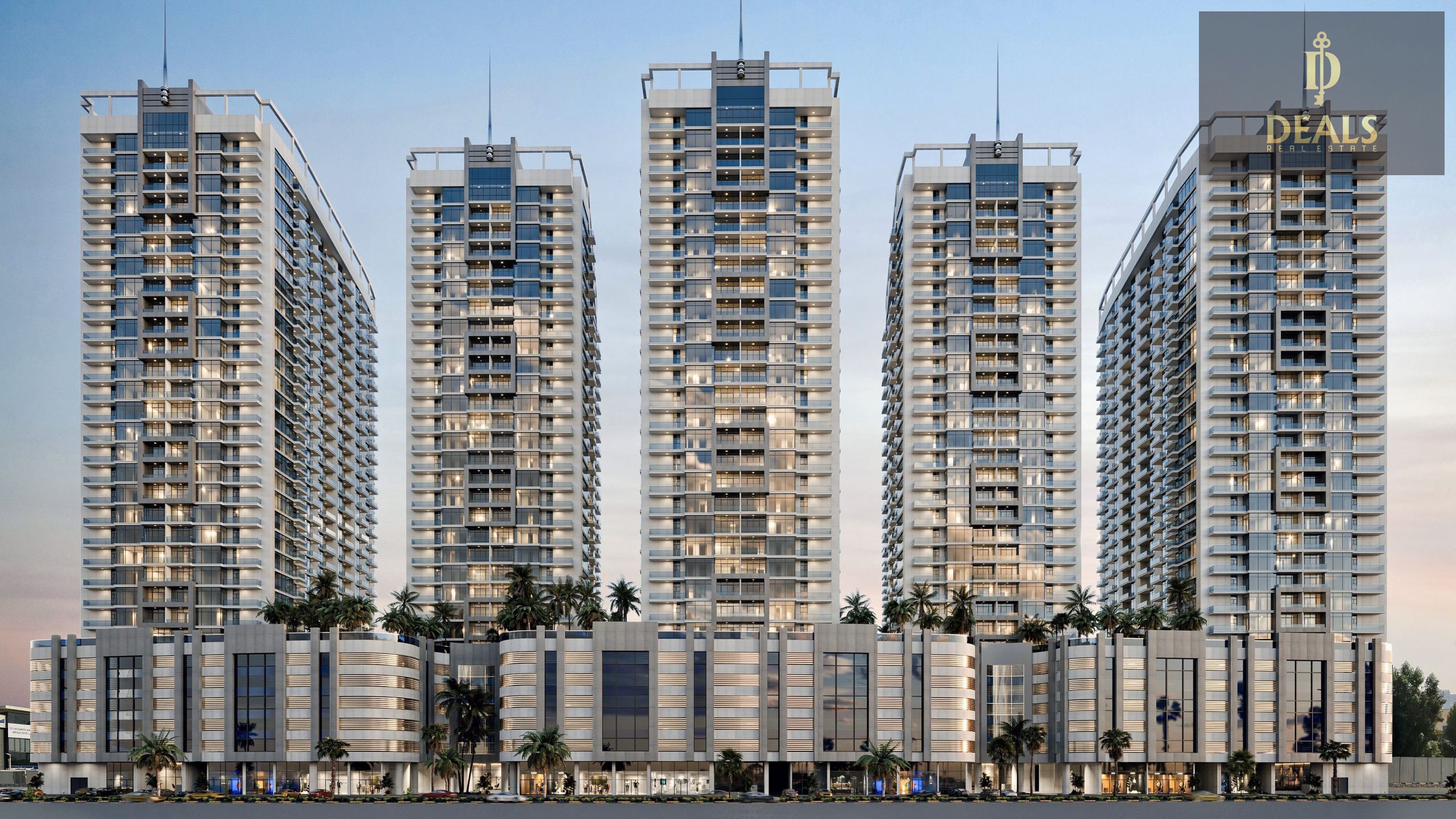 Own Your Dream Home in Ajman Creek Tower – 1BR - Prime Location & Full Facilities - Flexible Payment Plan