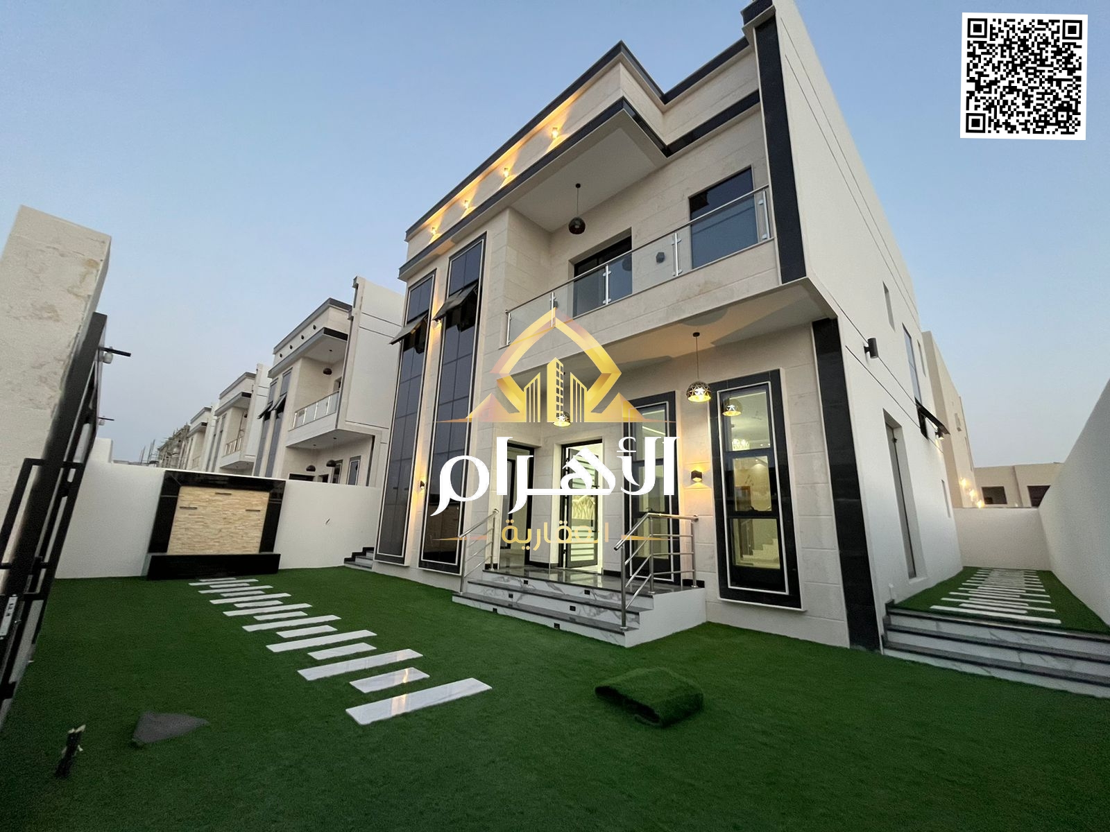 Special cash offer – Luxury villa with VIP finishing, yard with waterfall, freehold ownership, prime location