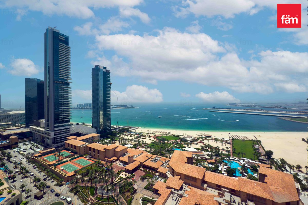 Fully Furnished 2 BR |Modern I high floor