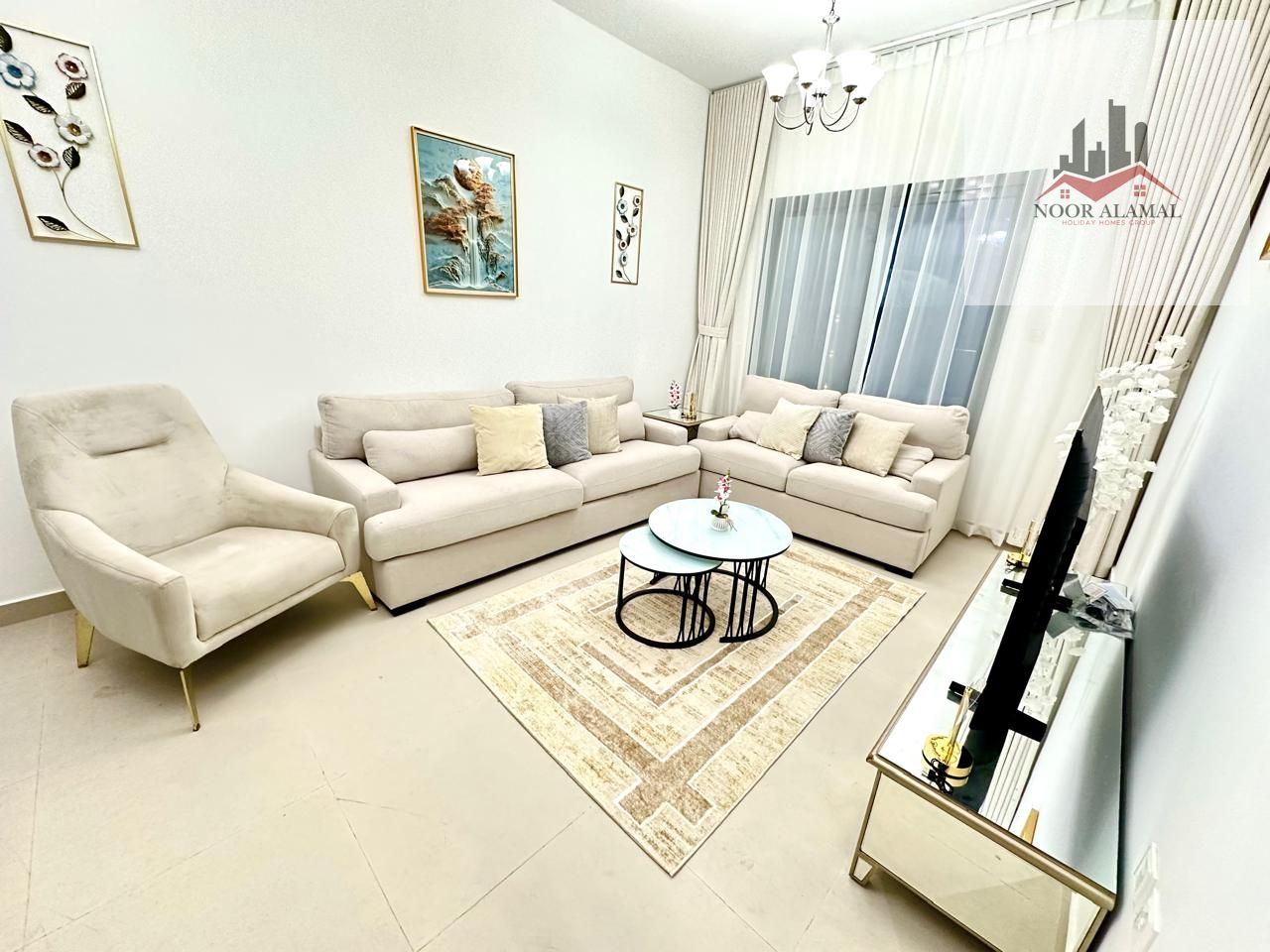 Liwan 2 Dubai for the discerning client A fully furnished apartment with hotel-style furnishings, brand new Two bedrooms , a living room