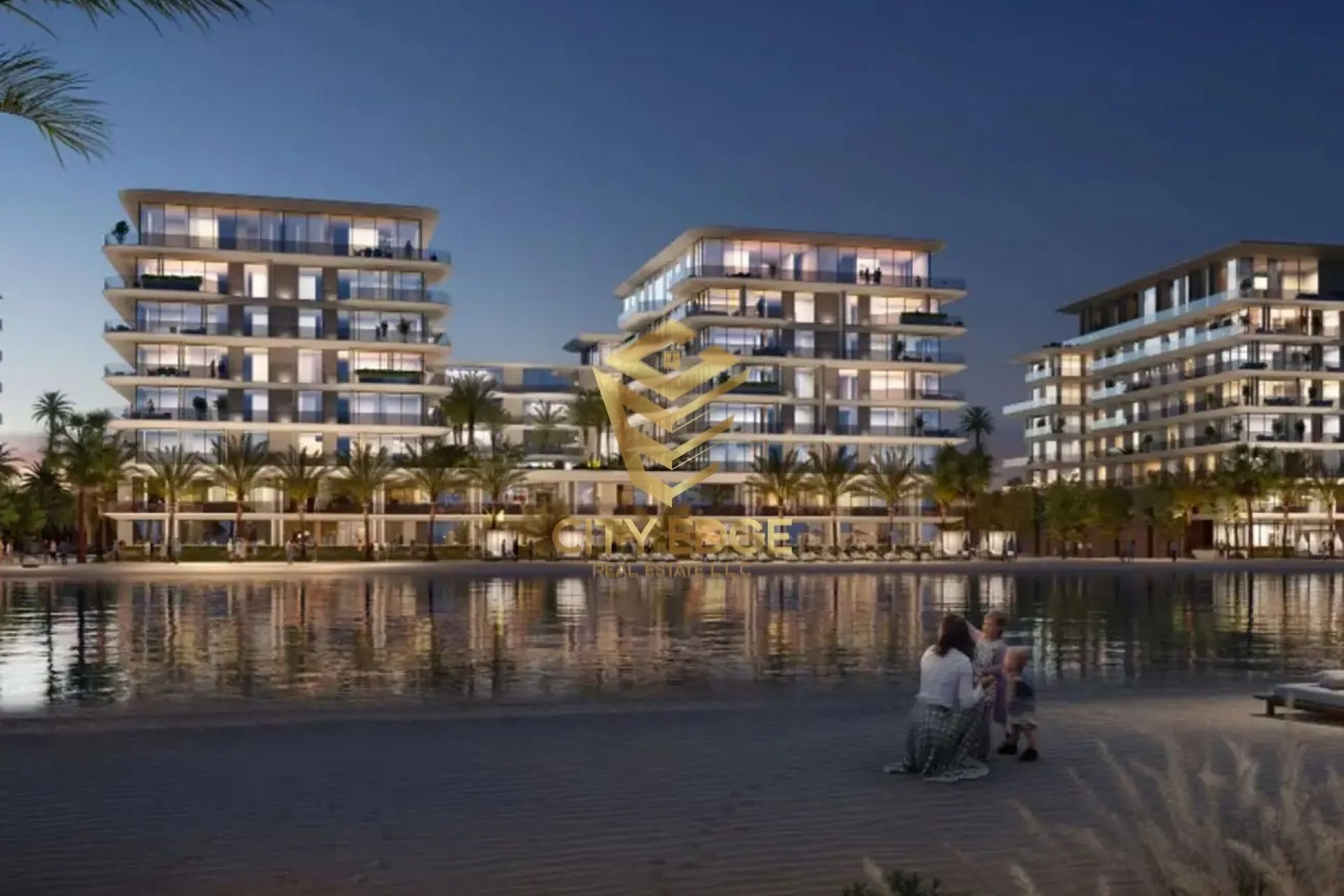 Luxury 2BR apt , sea view , spacious , 5% down