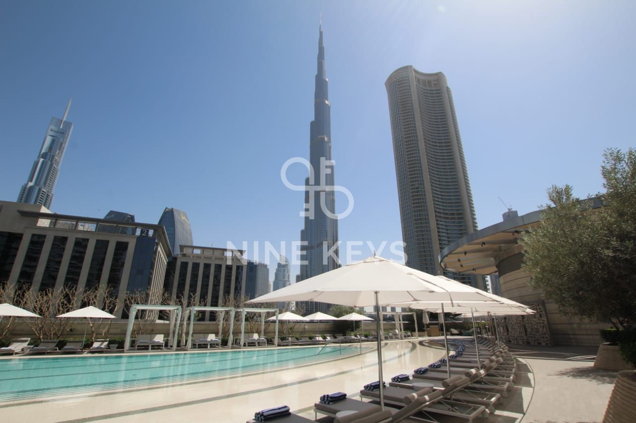 Fully Furnished | Iconic Burj View | Top Amenities