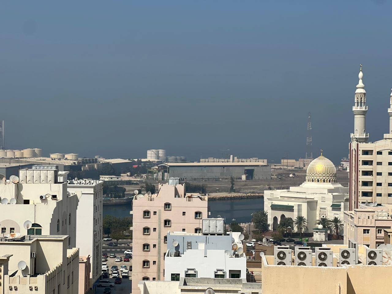 Two bedroom family apartment with central AC and balcony in Al Majarah Sharjah Close to services and transport