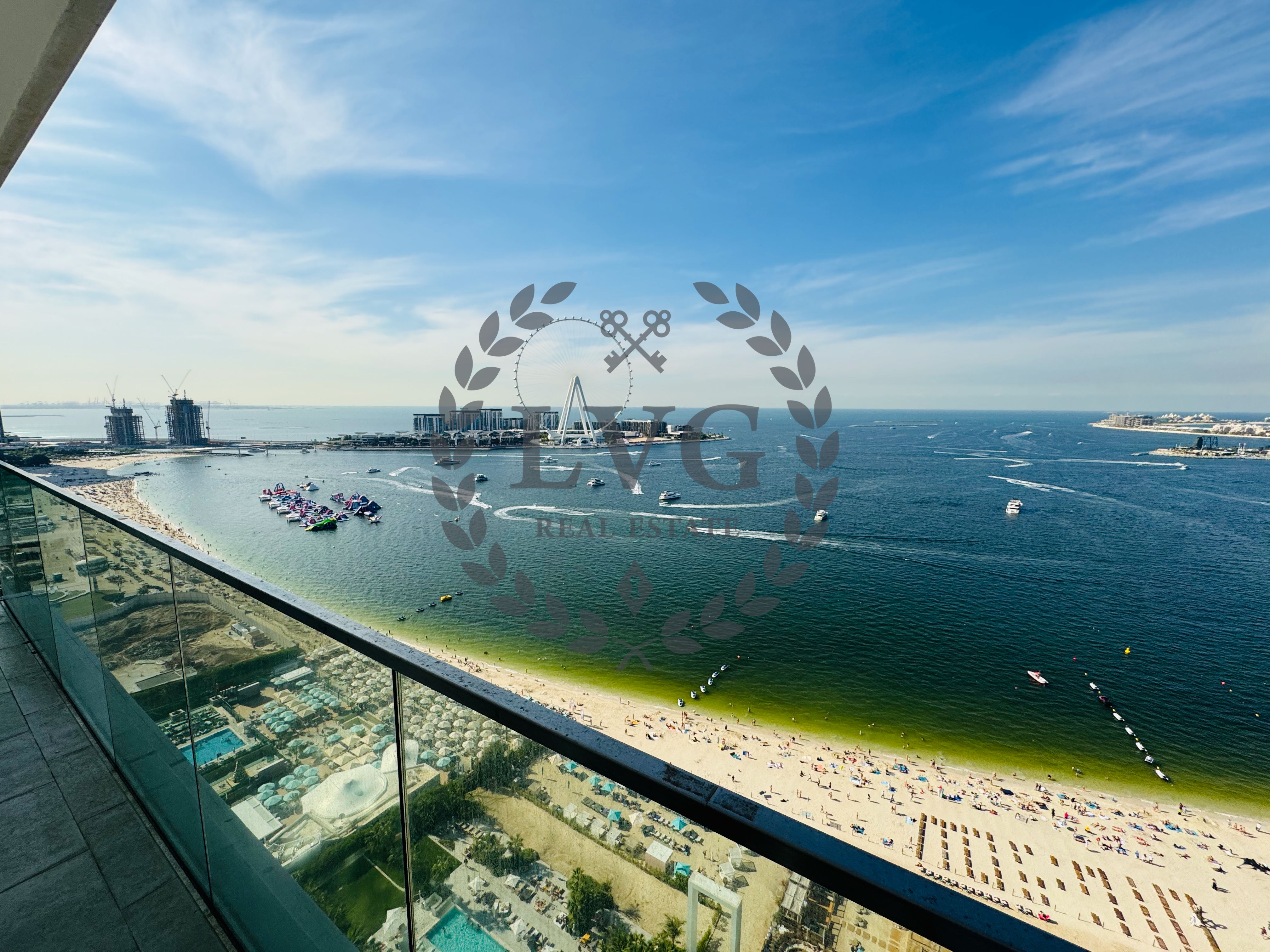 Panoramic Sea View | Furnished | Spacious Layout