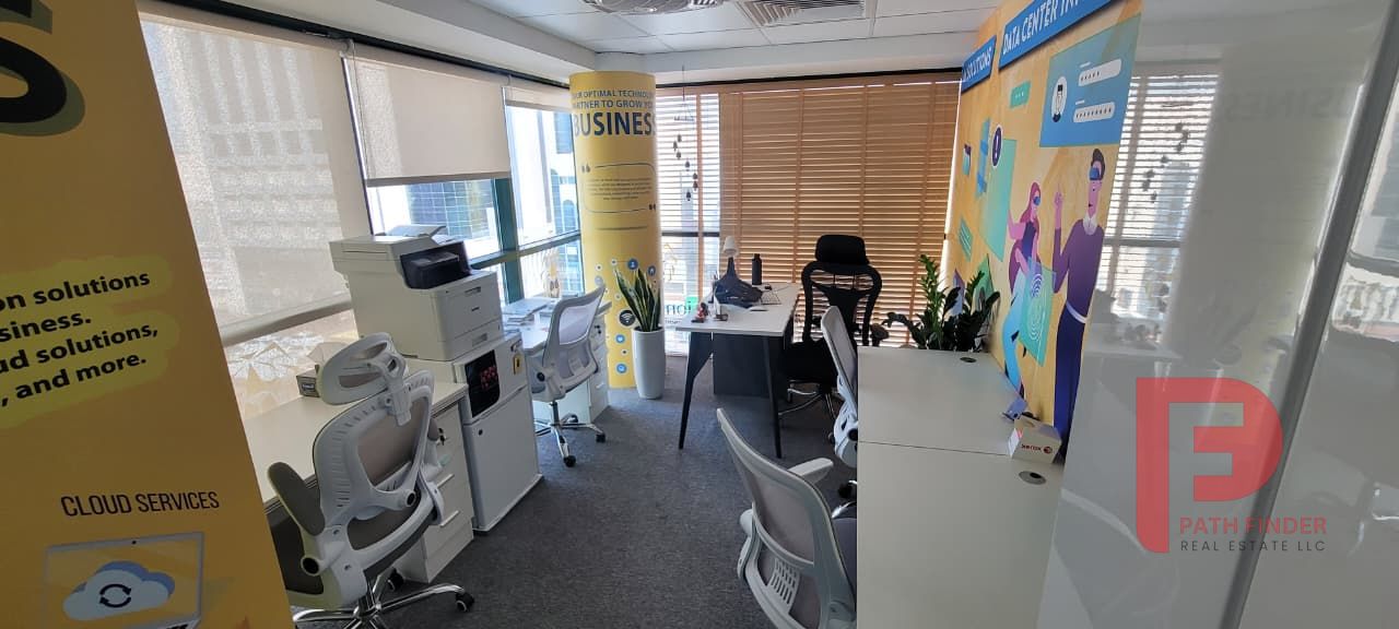 Luxury Corner Office | Fully Serviced | Prime Bur Dubai Location