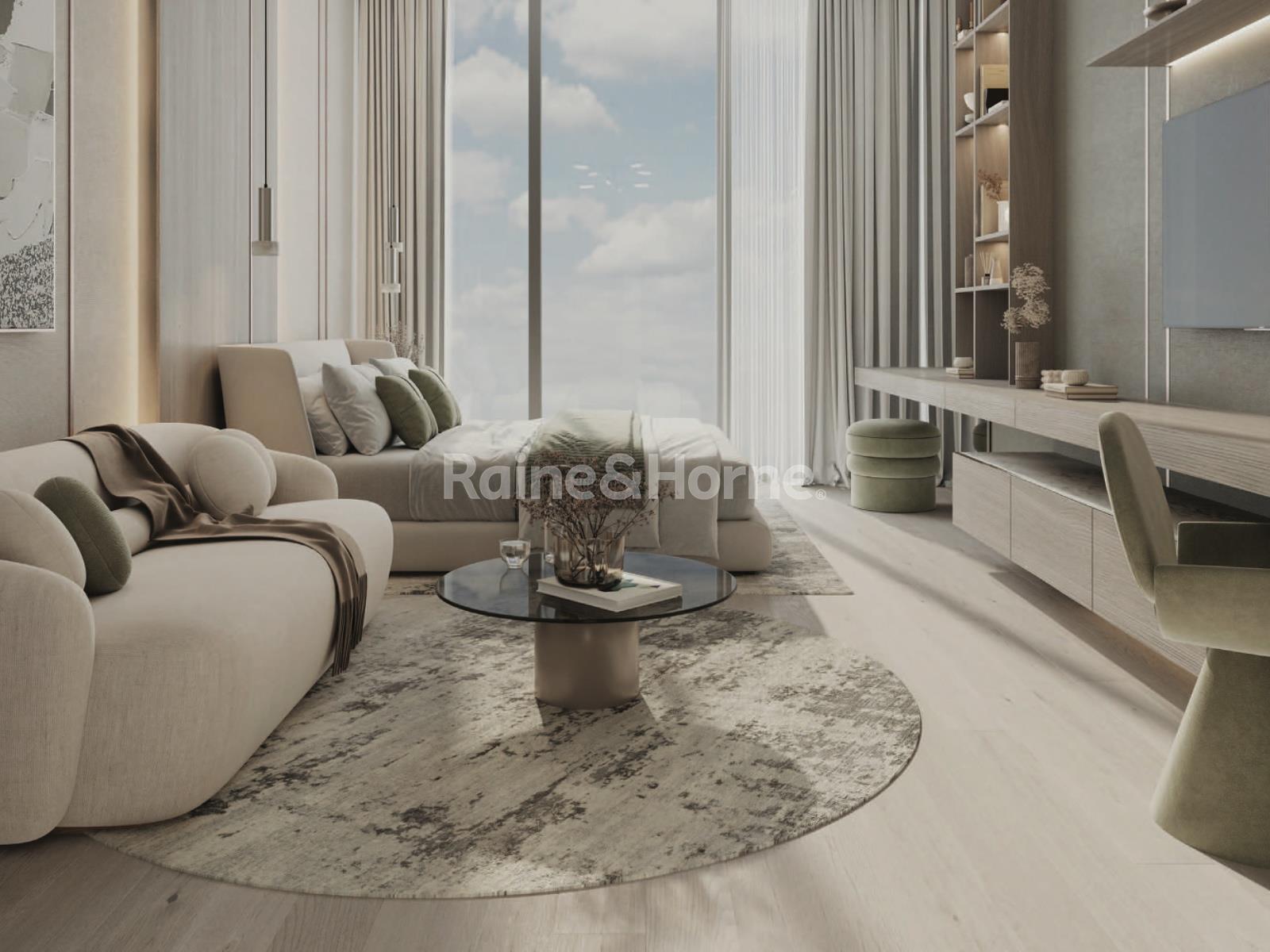 Furnished Studio with Jacuzzi -Park View | Q1 2027