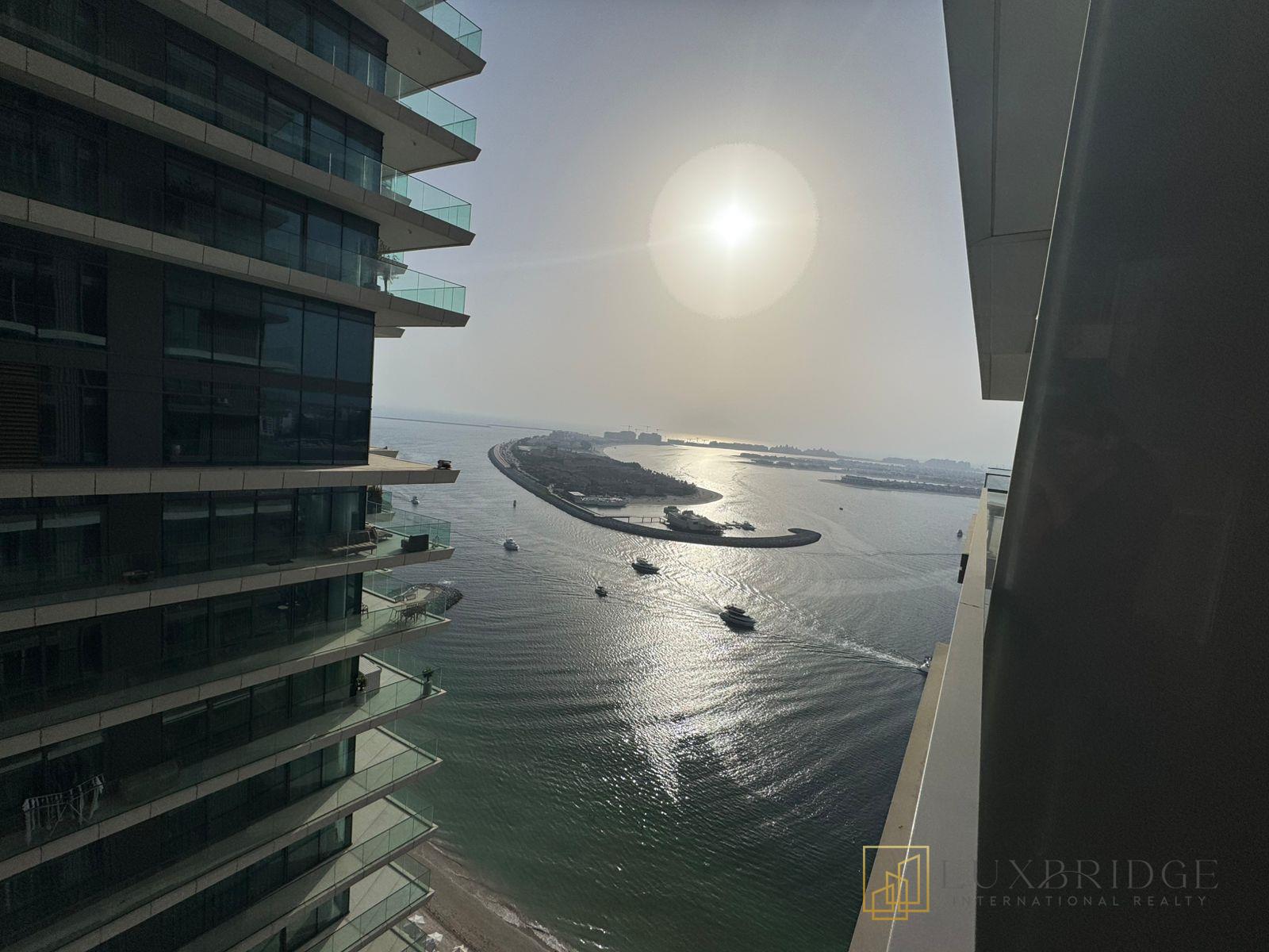 Vacant | price reduced | Palm and Marina view