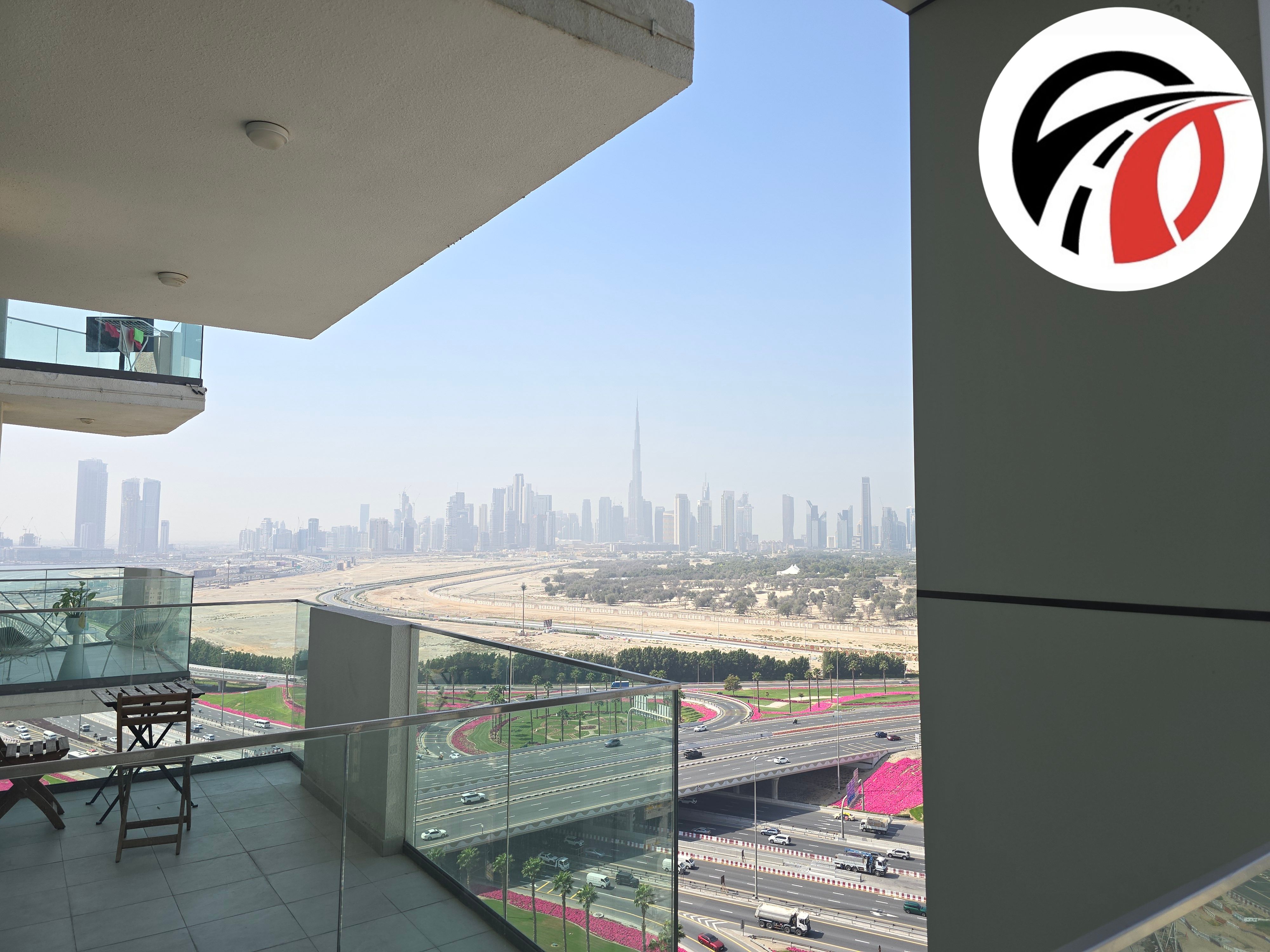 Burj Khalifa view | Specious 1bhk | Big Balcony