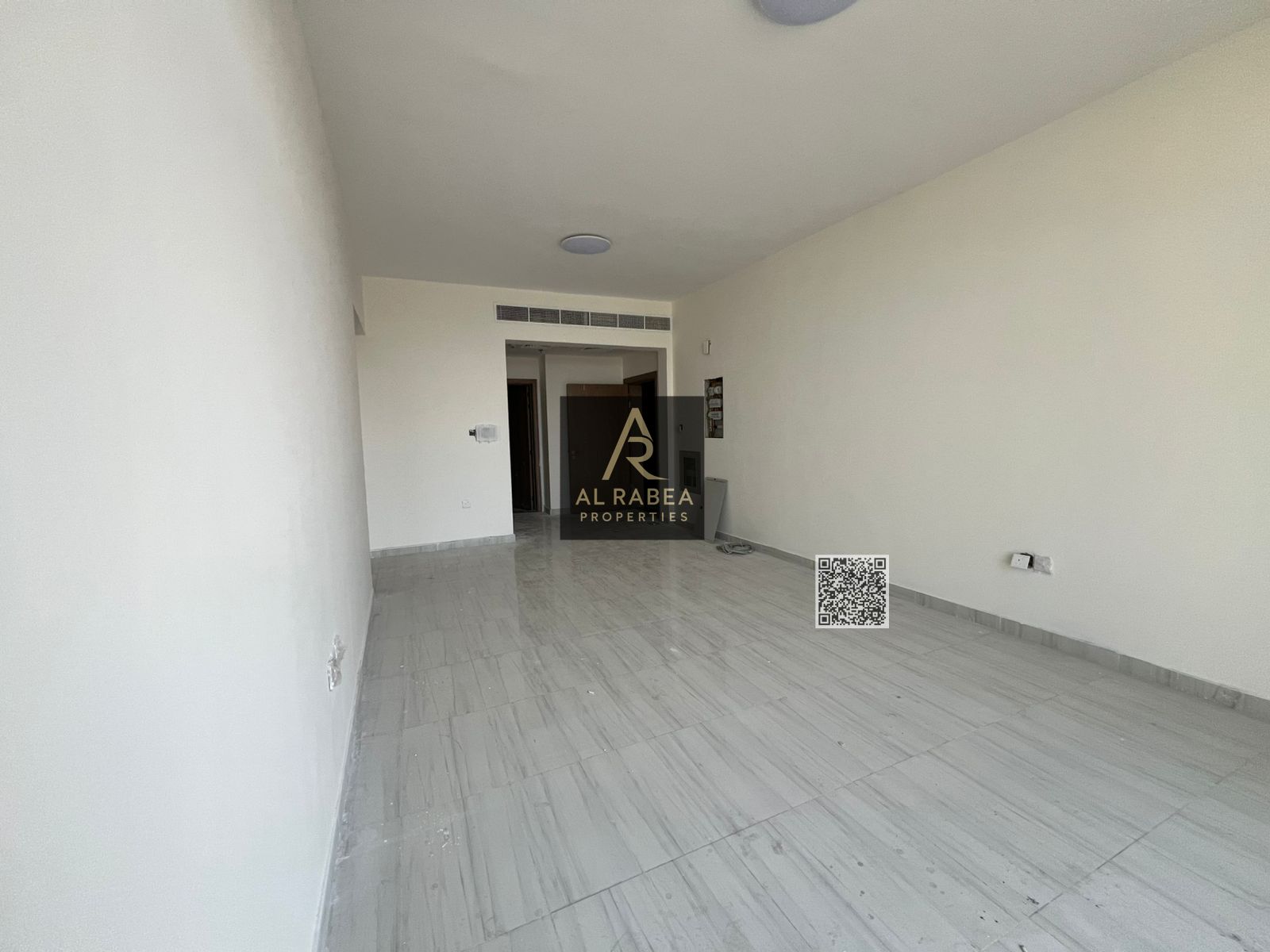 For annual rent in Ajman: a brand-new building, first occupancy, located in Al Alia near the Mohammed Bin Zayed exit. Details: Two bedrooms, living r
