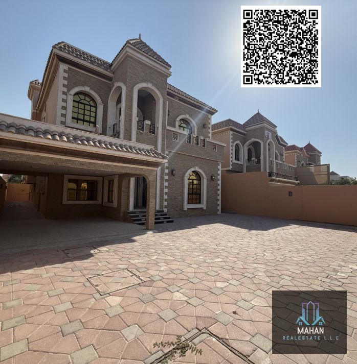 Villa for Rent in Al Mowaihat 2 – Ajman Quiet and prime residential location – perfect for comfortable family living Villa Details: • 5 Master Bedrooms • Spacious Hall • Elegant Majlis • Modern Kitchen • Maid’s Room • Central Air Conditioning • Larg
