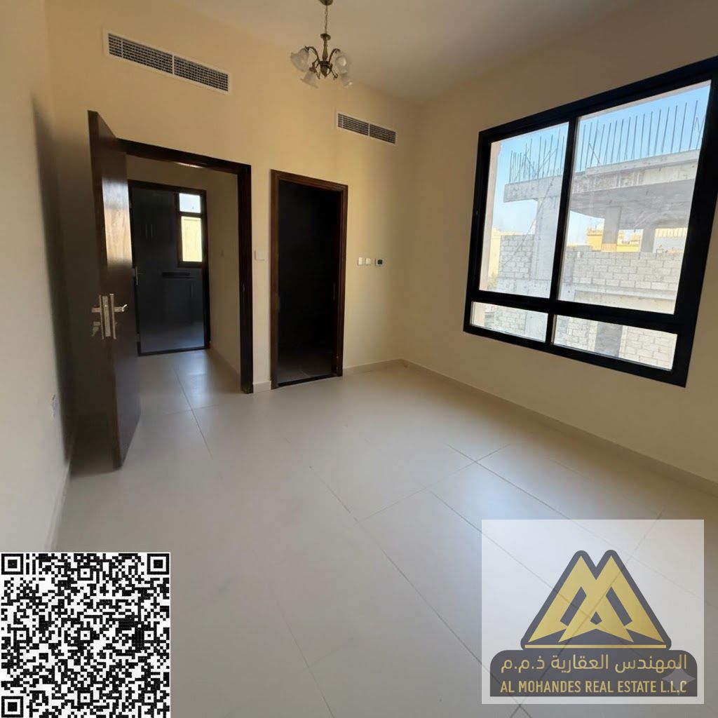 For annual rent – One-bedroom apartment with a living room in Al Aliya – Ajman