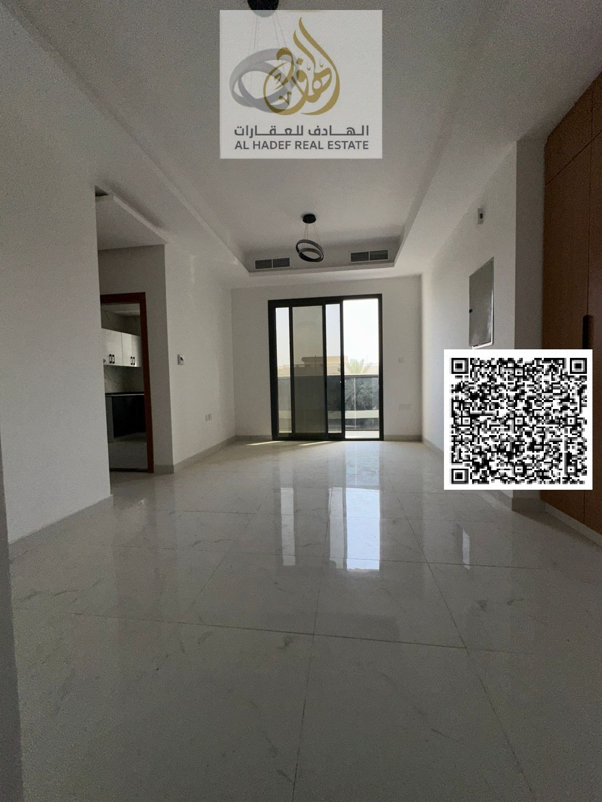 Two bedrooms and a living room, second occupancy in Al-Hamidiyah, next to Al-Hammadi Restaurant. Large area, 2 bathrooms and a balcony. Price 39,000 i