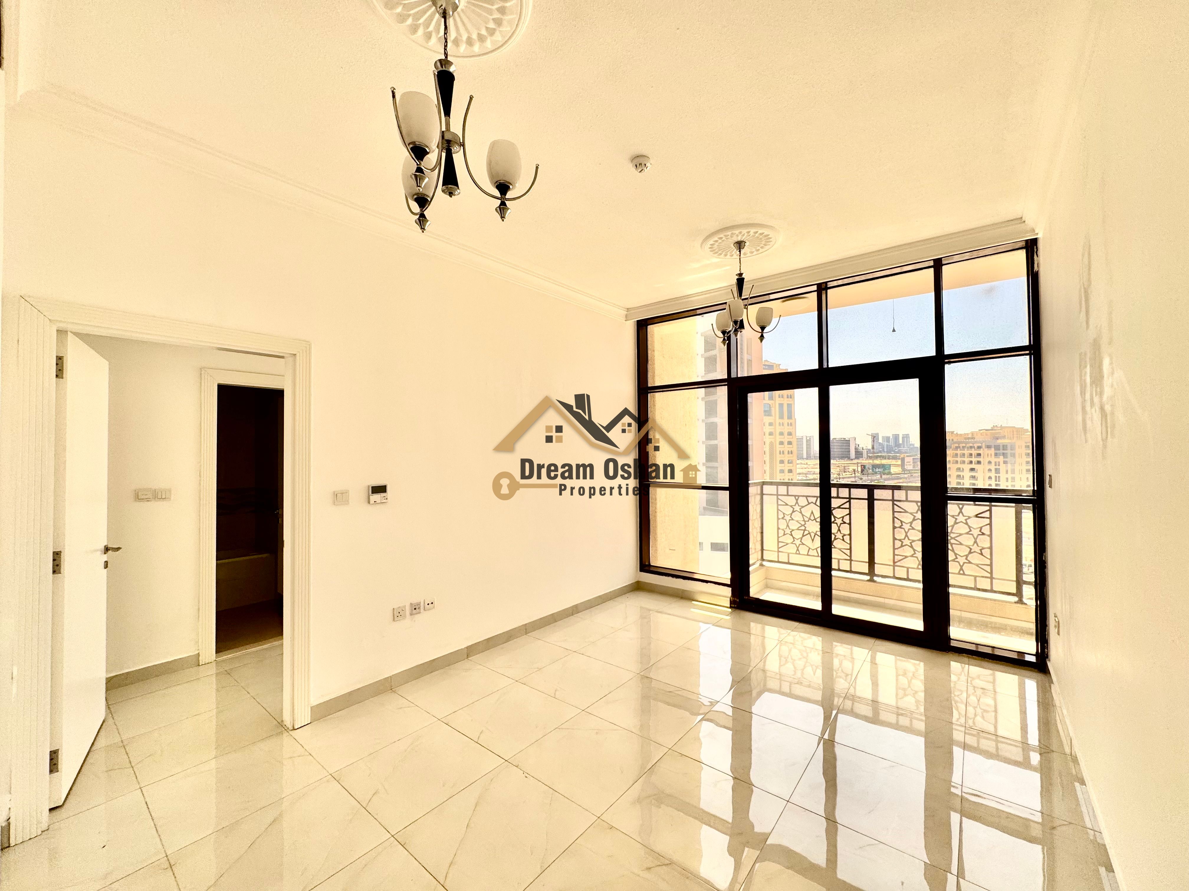 READY TO MOVE | Spacious | Family Building | Gym-Pool-Parking | 70K 6 Cheques