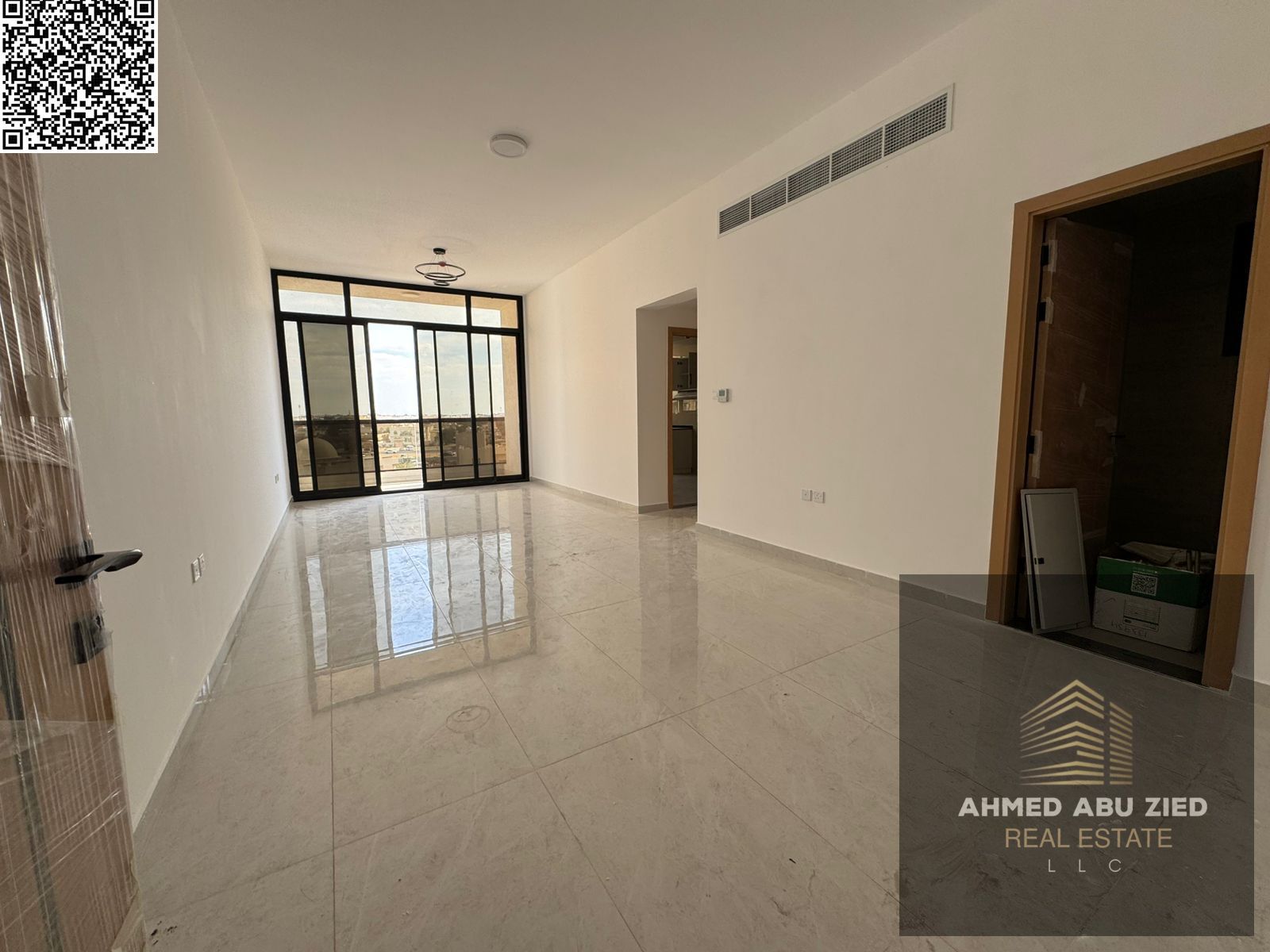 Beautiful and spacious two-bedroom apartment for annual rent - first occupancy - two master bedrooms - three bathrooms - kitchen - built-in wardrobes