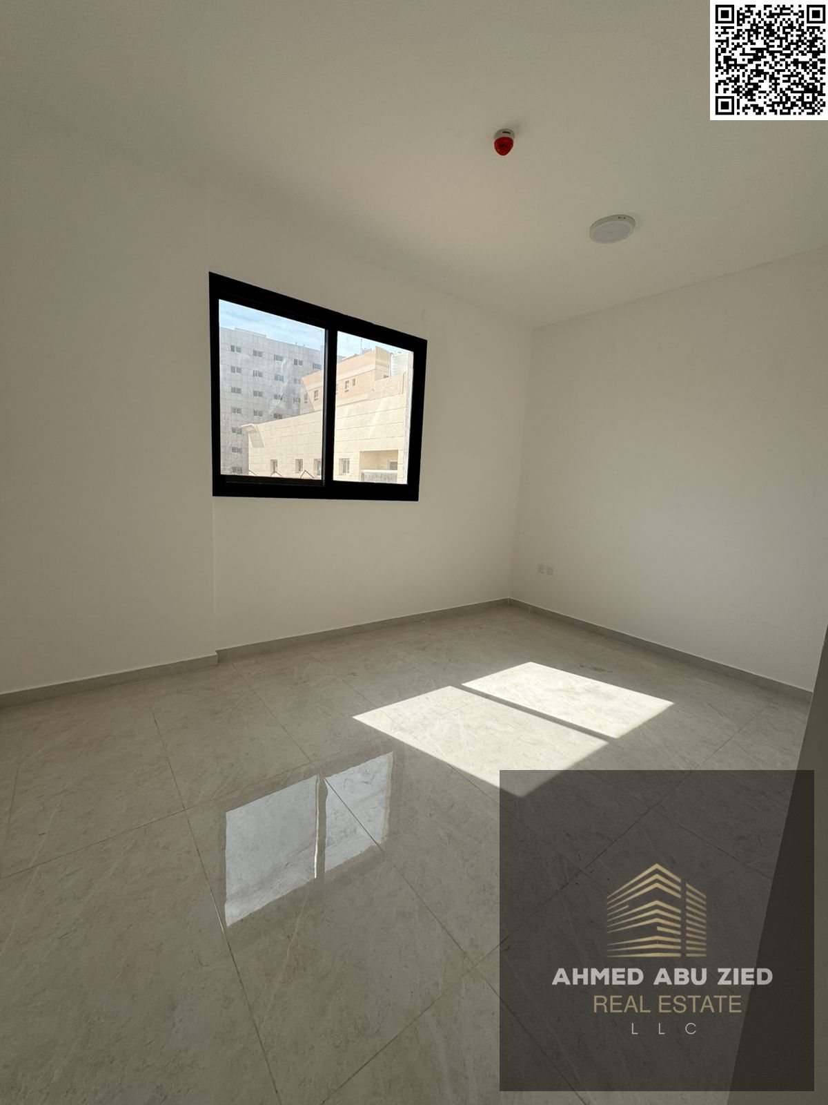 Luxury one-bedroom apartment with a living room for annual rent in Al Hamidiya. Brand new building, first occupancy. Near Ajman Court and Traffic Depa