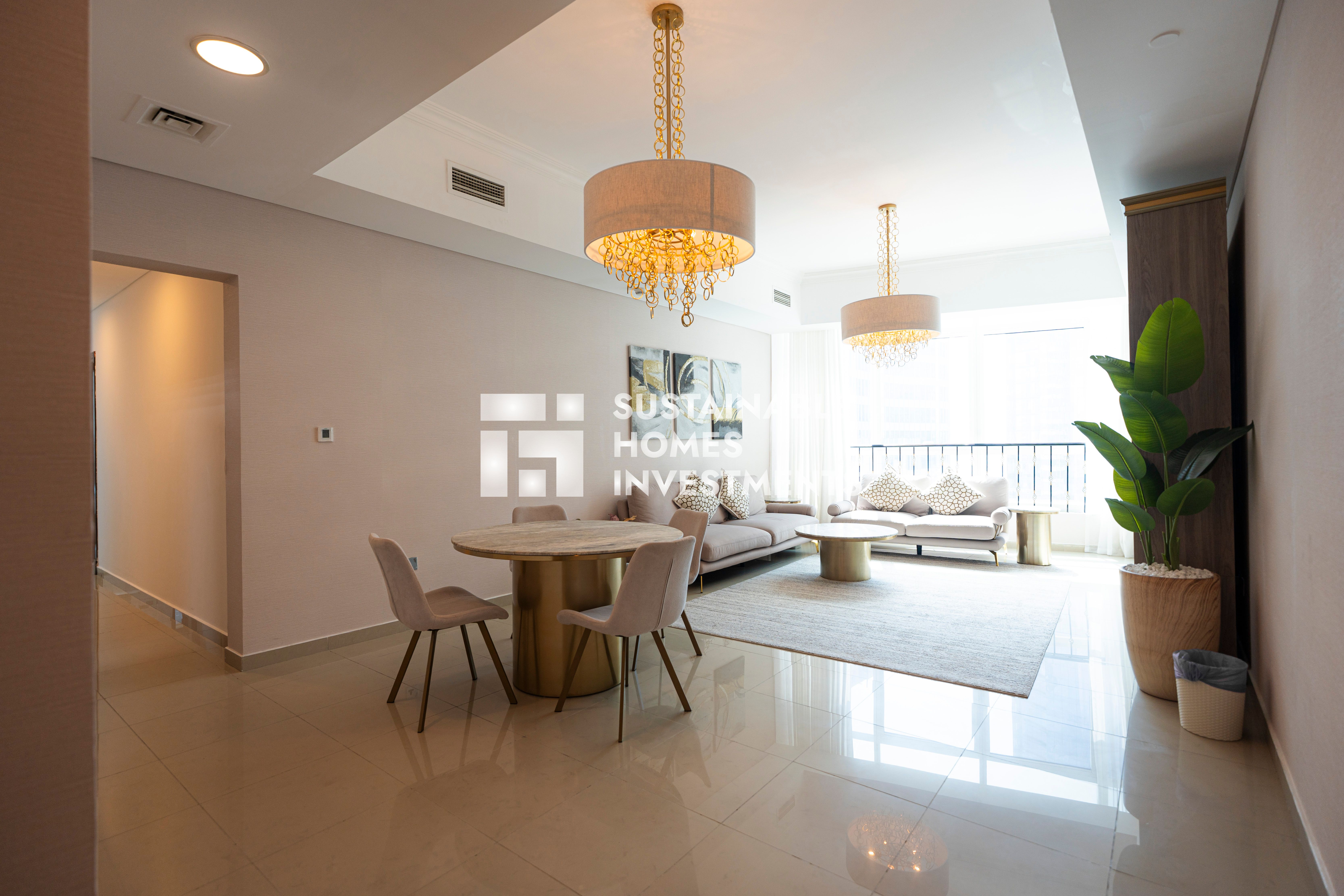 High Floor l Fully Furnished l Mangrove View