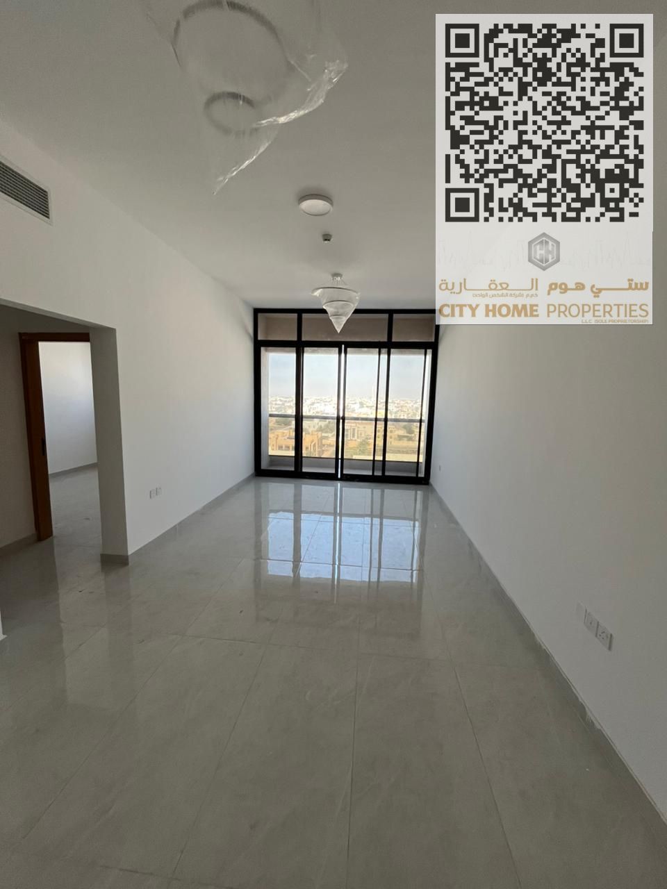 Annual Apartment for Rent – Al Hamidiya 1, Ajman | 1 Bedroom + Living Room | First Tenant Master bedroom Bathroom Central AC Built-i