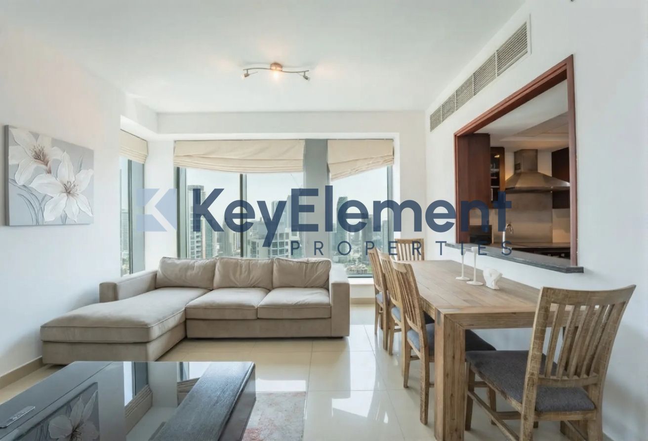 Furnished | Chiller Free | Stunning Burj Khalifa & Fountain View