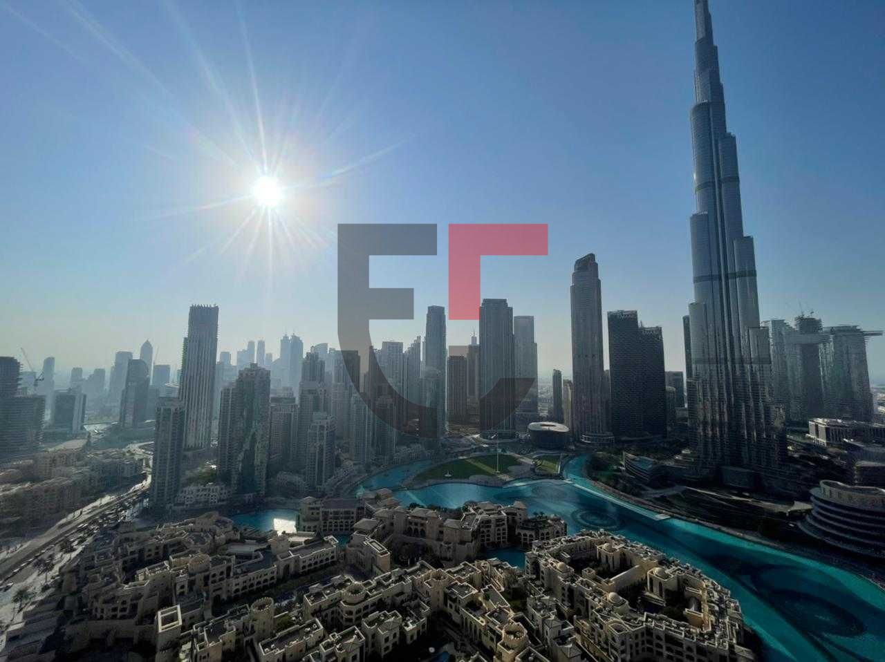 Stunning 2BR | Luxurious with Burj Khalifa View | High Floor