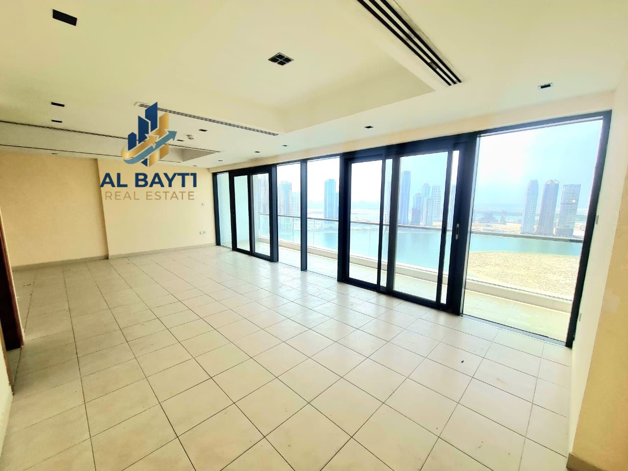 Lavish 3BHK apartment with SeaView AC Chiller Free Maids room All Master Bedrooms Parking Free Family Building 15 days Gym Swimming Pool Free ready to move Only 102k