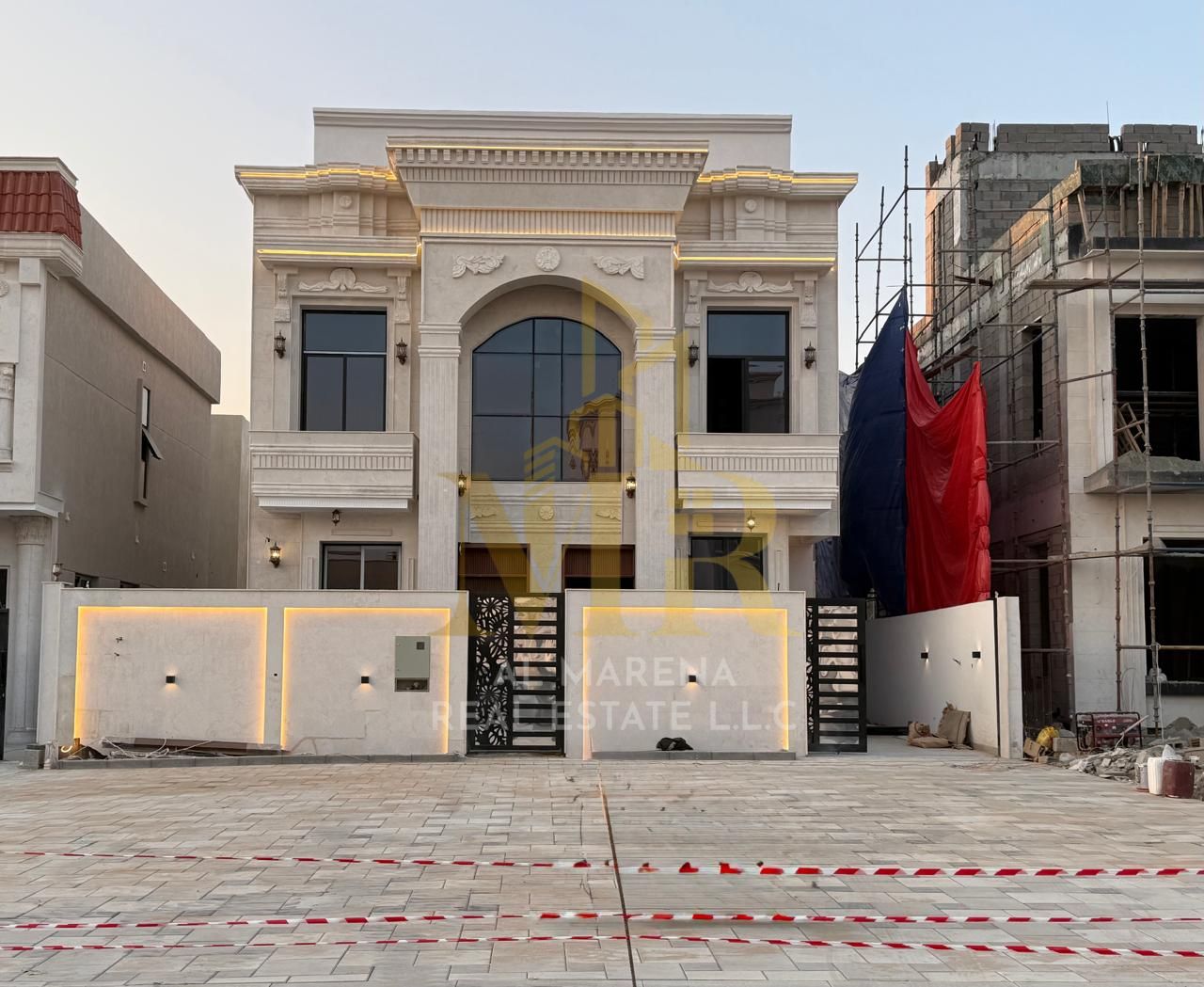For Sale – Luxury Villa in Al Helio 1 – Ajman | 3,100 Sq. Ft | 6 Master Bedrooms | Majlis & Hall | AED 2,000,000 Including Electricity & Water (Negotia